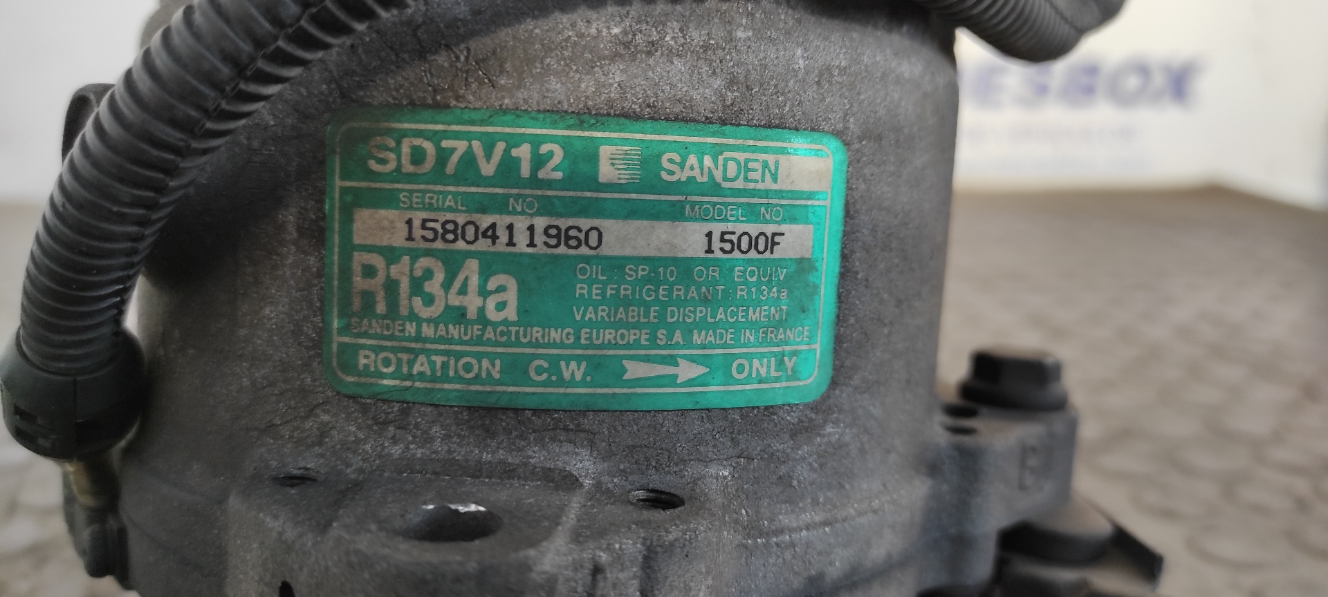 COMPRESOR AIRE ACONDICIONADO CITROEN BERLINGO - vista 8