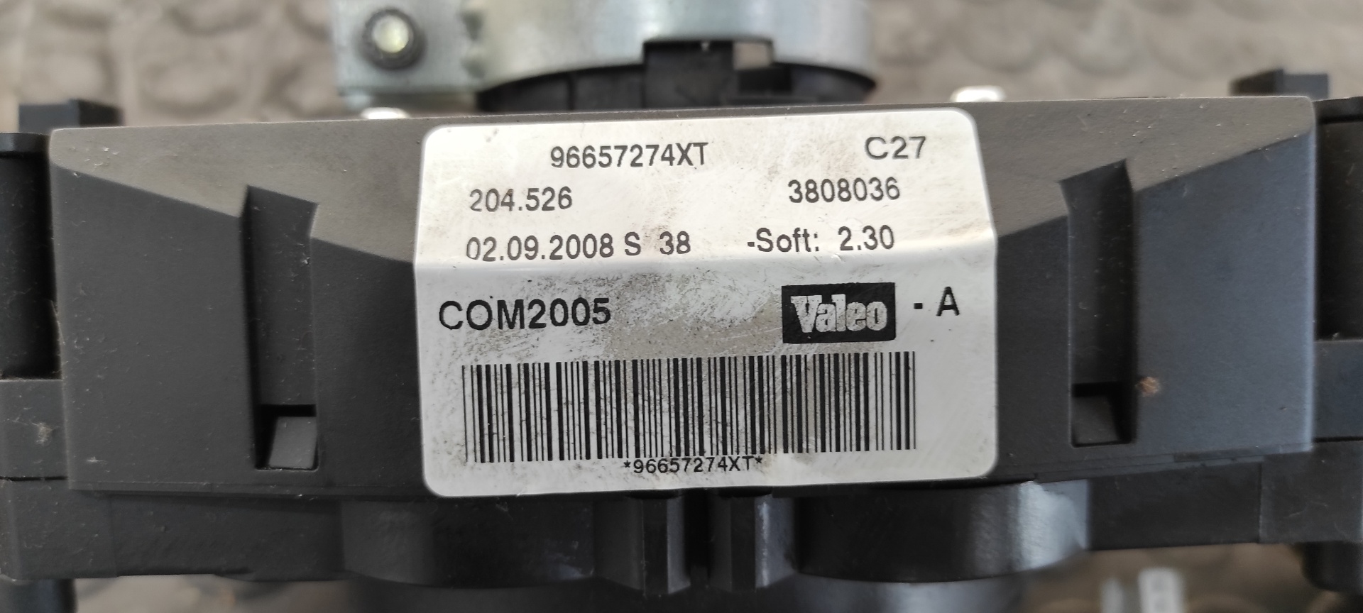 MANDO MULTIFUNCION PEUGEOT 207 - vista 2