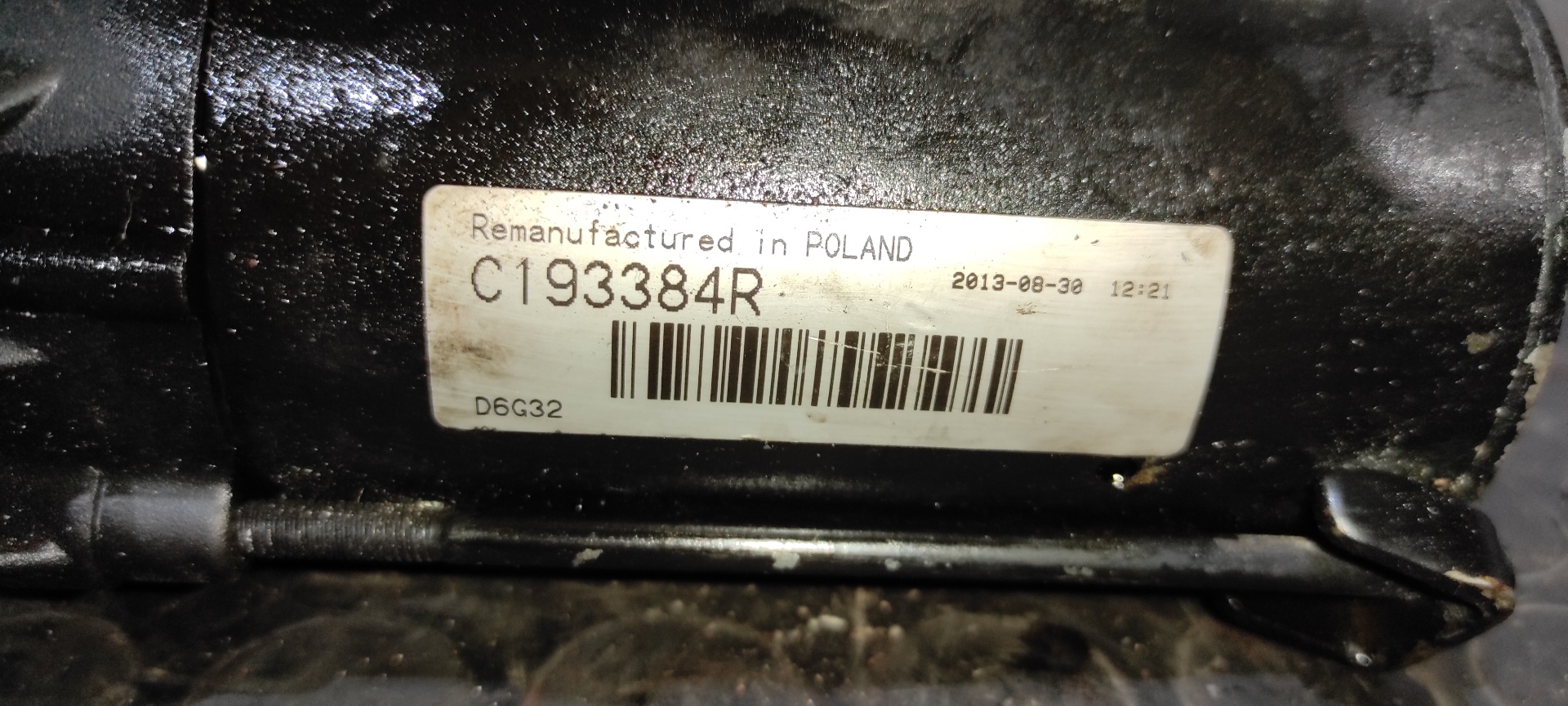 MOTOR ARRANQUE FIAT GRANDE PUNTO (199) - vista 2