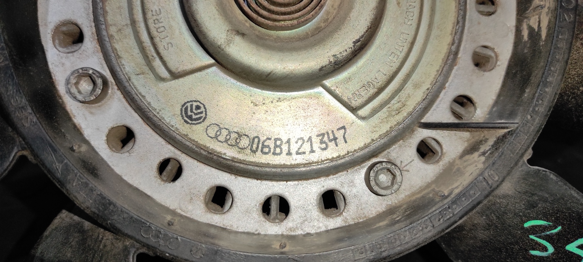 VENTILADOR VISCOSO MOTOR VOLKSWAGEN PASSAT BERLINA (3B3) - vista 4