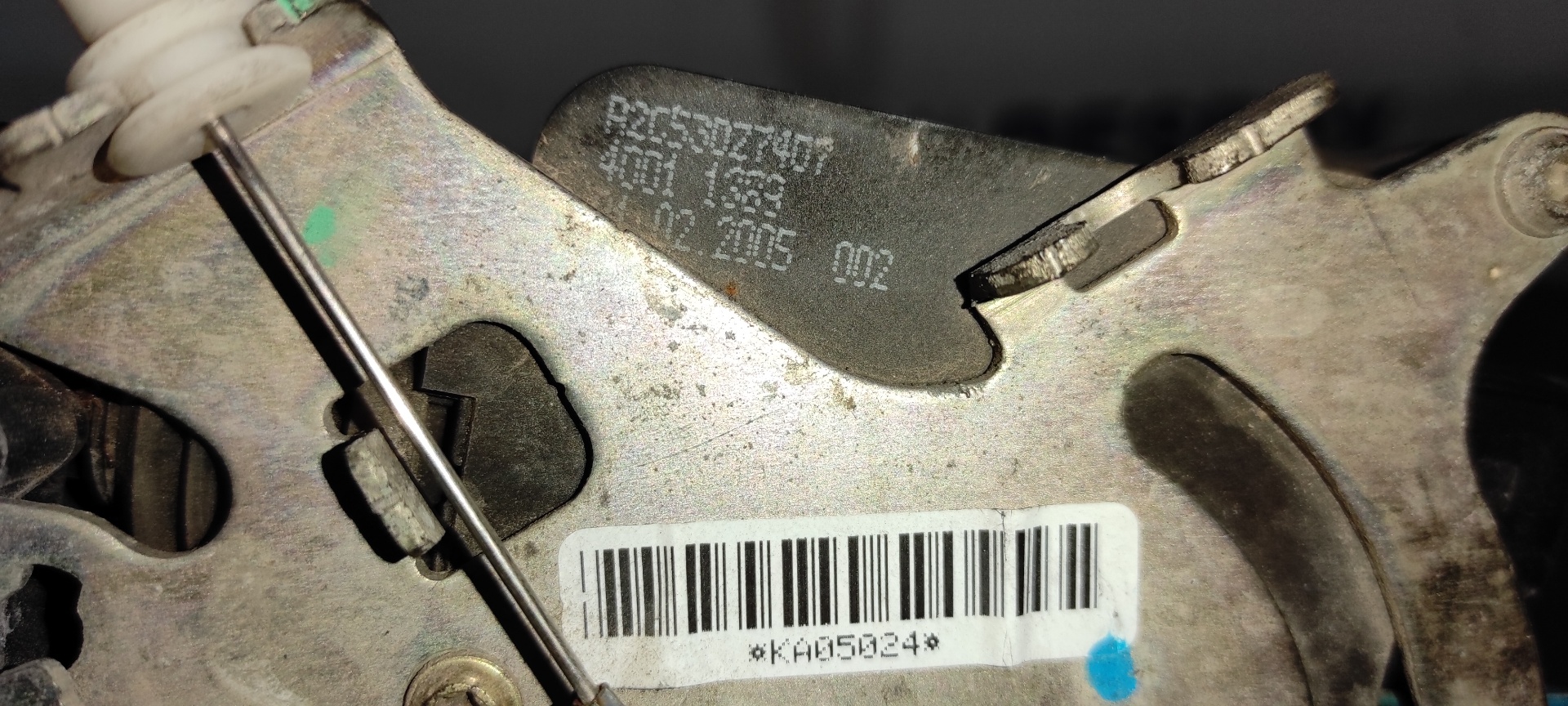 CERRADURA PUERTA DELANTERA IZQUIERDA MERCEDES-BENZ VITO MIXTO 06.2003 -> - vista 3