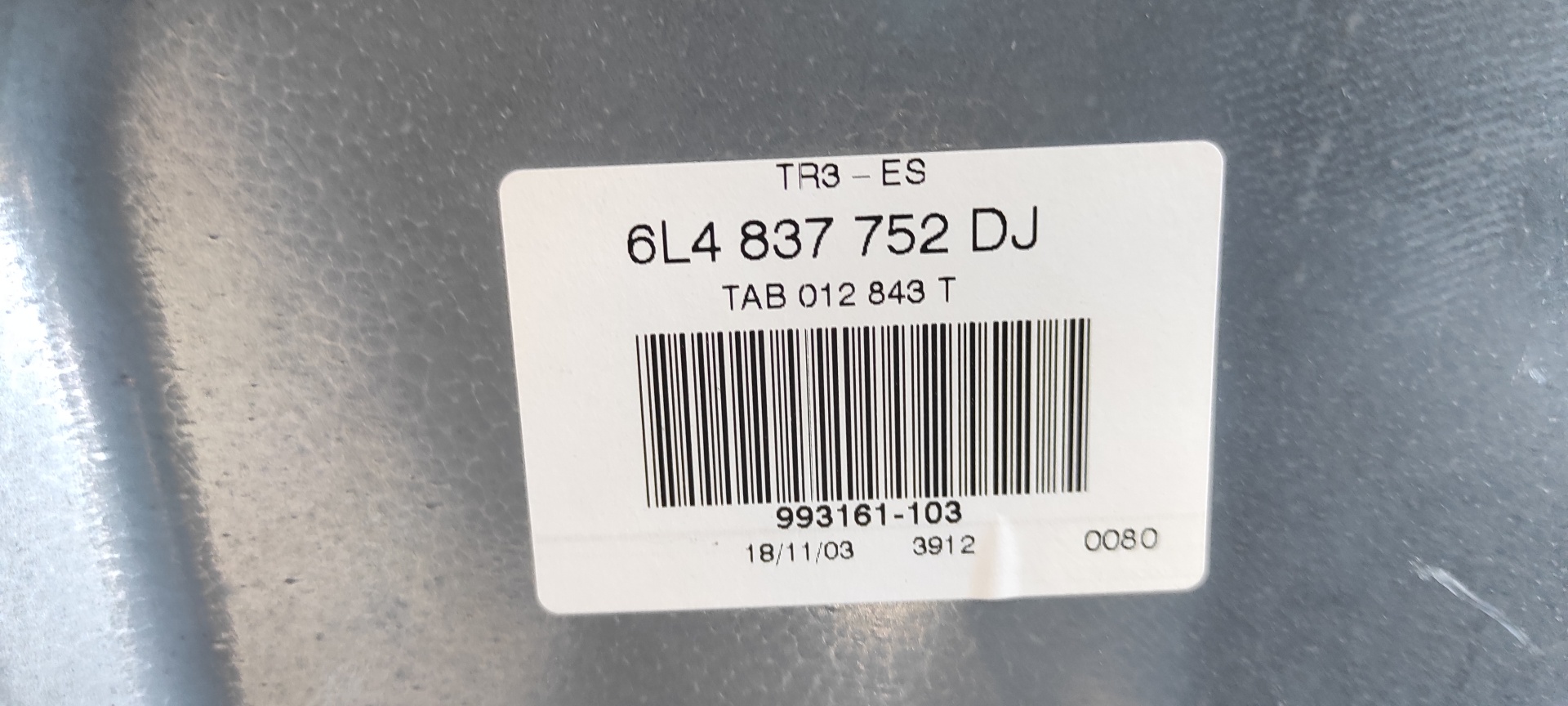 ELEVALUNAS DELANTERO DERECHO SEAT IBIZA (6L1) - vista 4