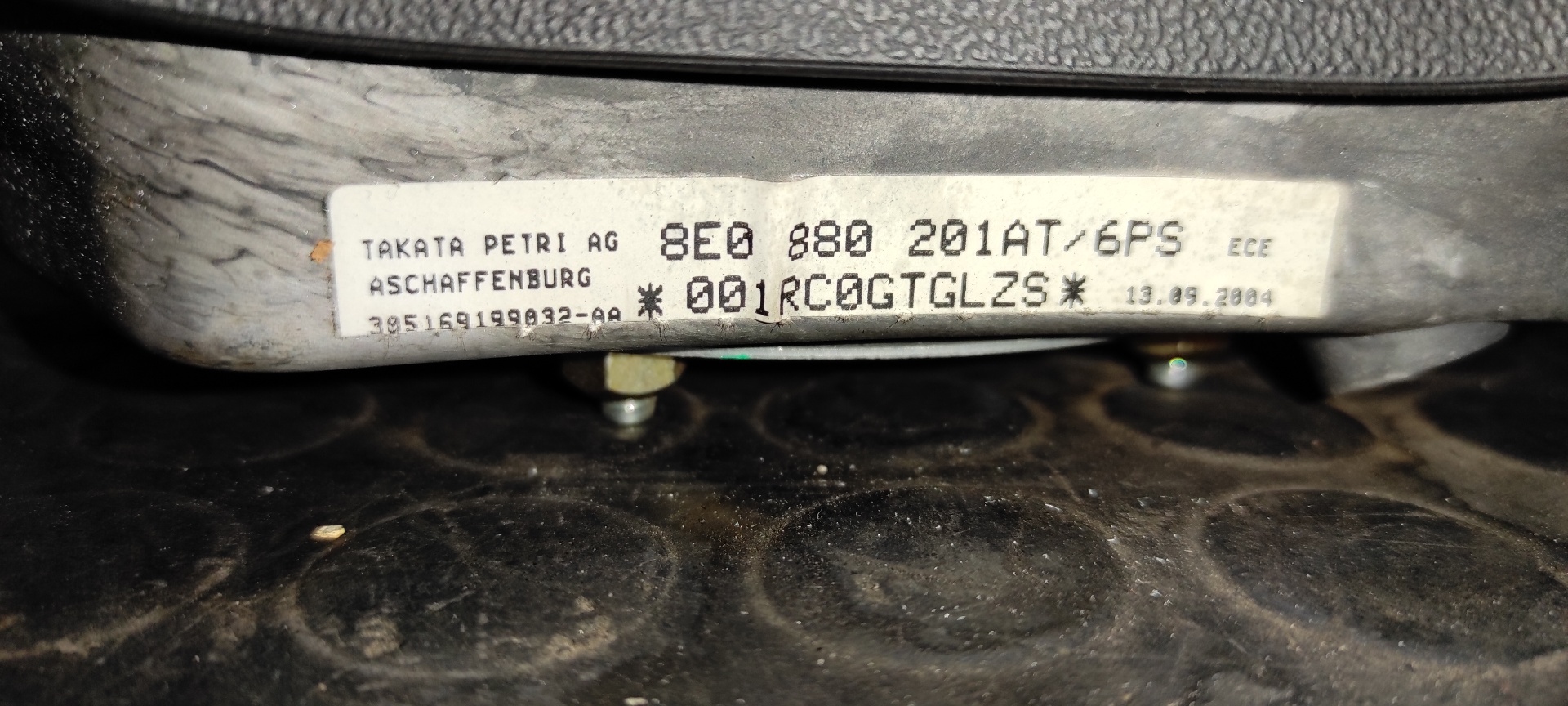 AIRBAG DELANTERO IZQUIERDO AUDI A3 (8P) - vista 6