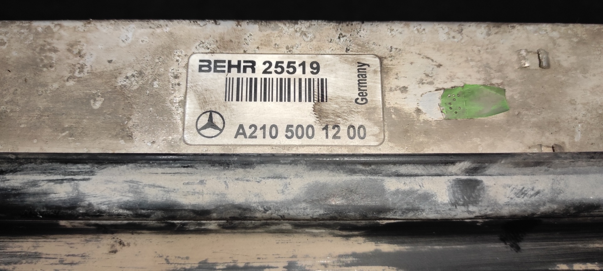 INTERCOOLER MERCEDES-BENZ CLASE E (W210) BERLINA DIESEL - vista 4