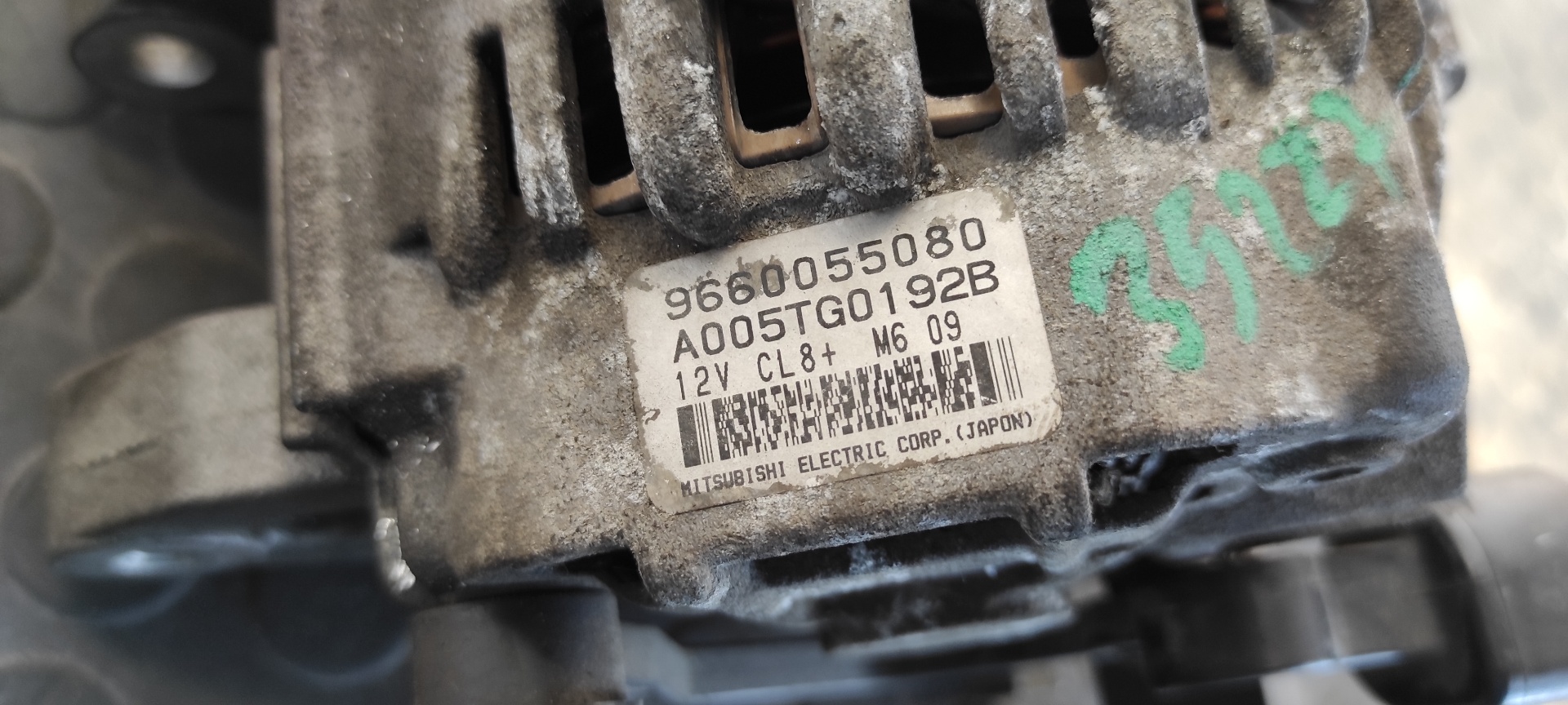 ALTERNADOR CITROEN C3 - vista 2