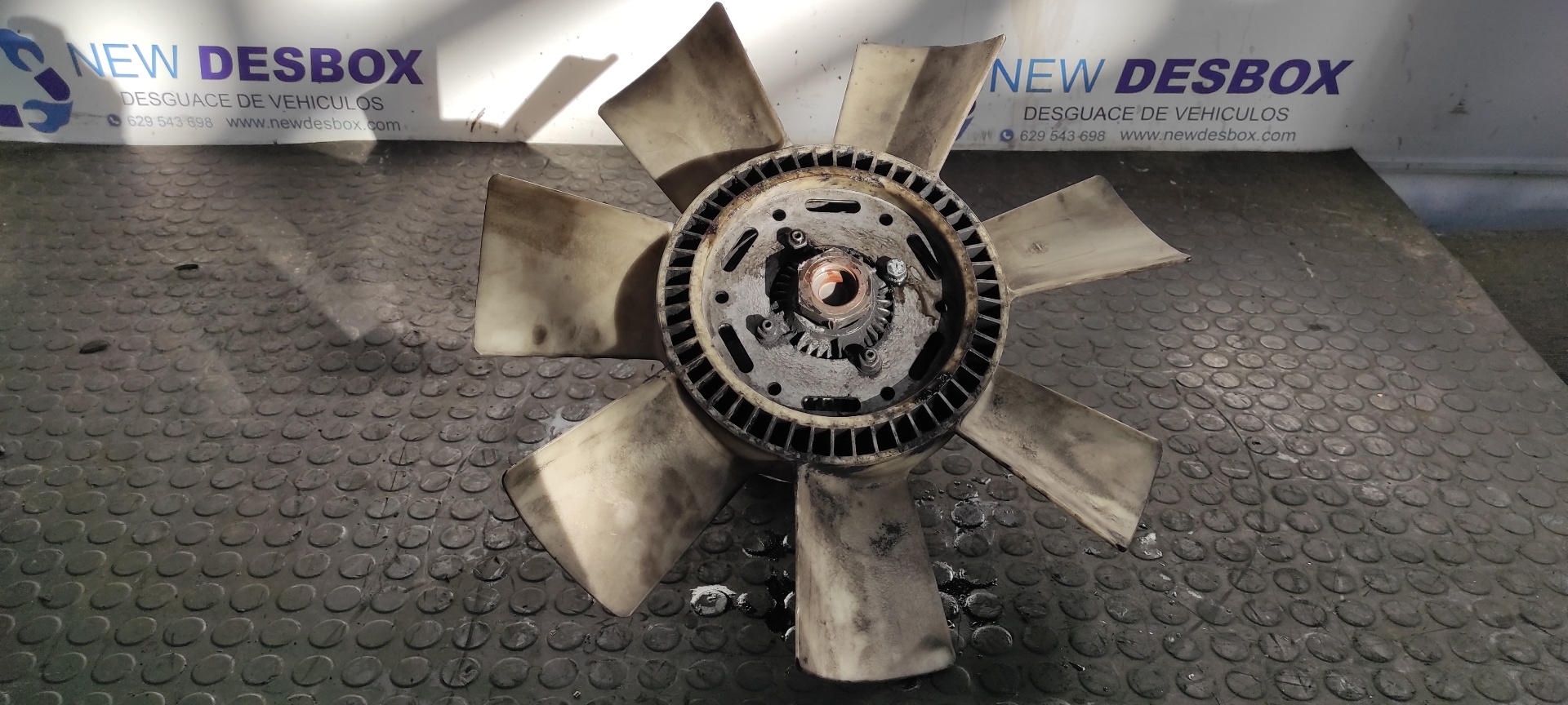 VENTILADOR VISCOSO MOTOR NISSAN ATLEON - vista 3