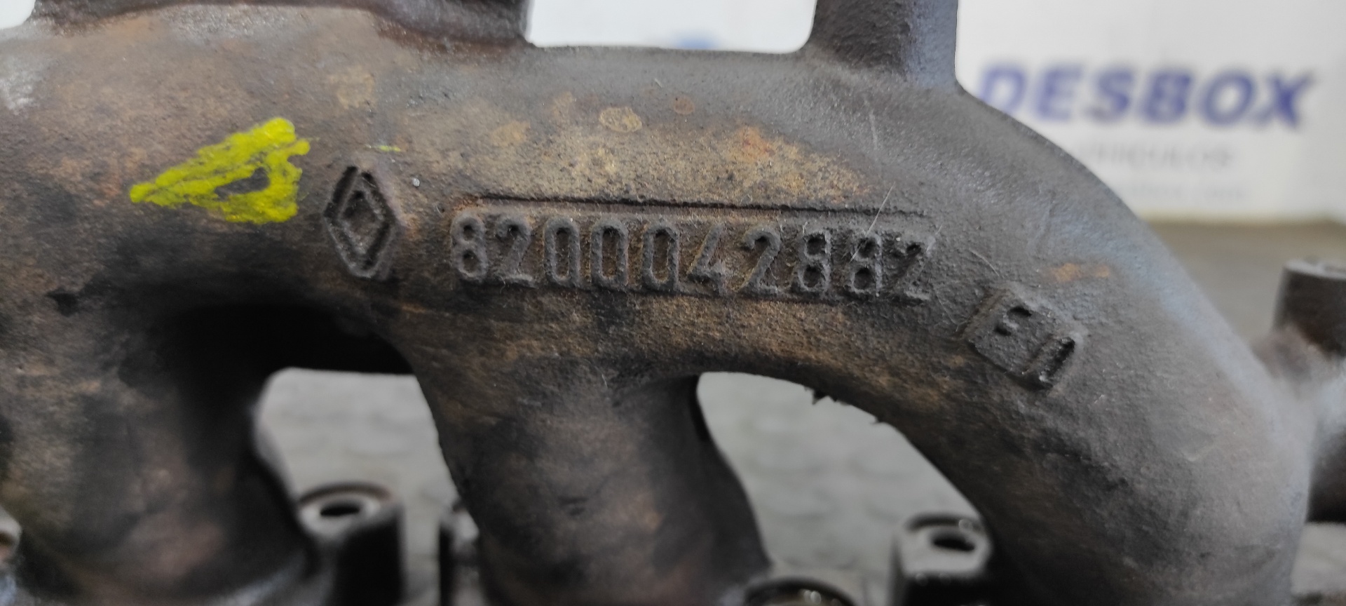 COLECTOR ESCAPE RENAULT MASTER DOBLE CABINE, CAJA ABIERTA/CHASIS - vista 2