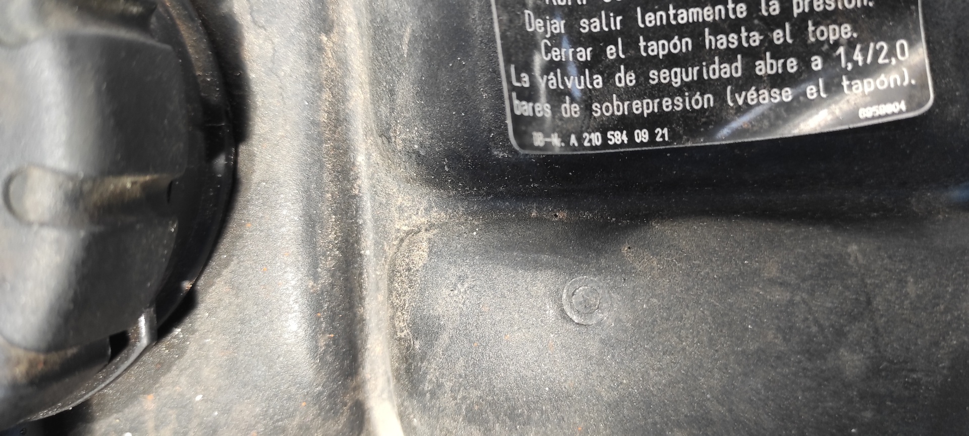 DEPOSITO EXPANSION MERCEDES-BENZ CLASE E (W210) BERLINA - vista 6