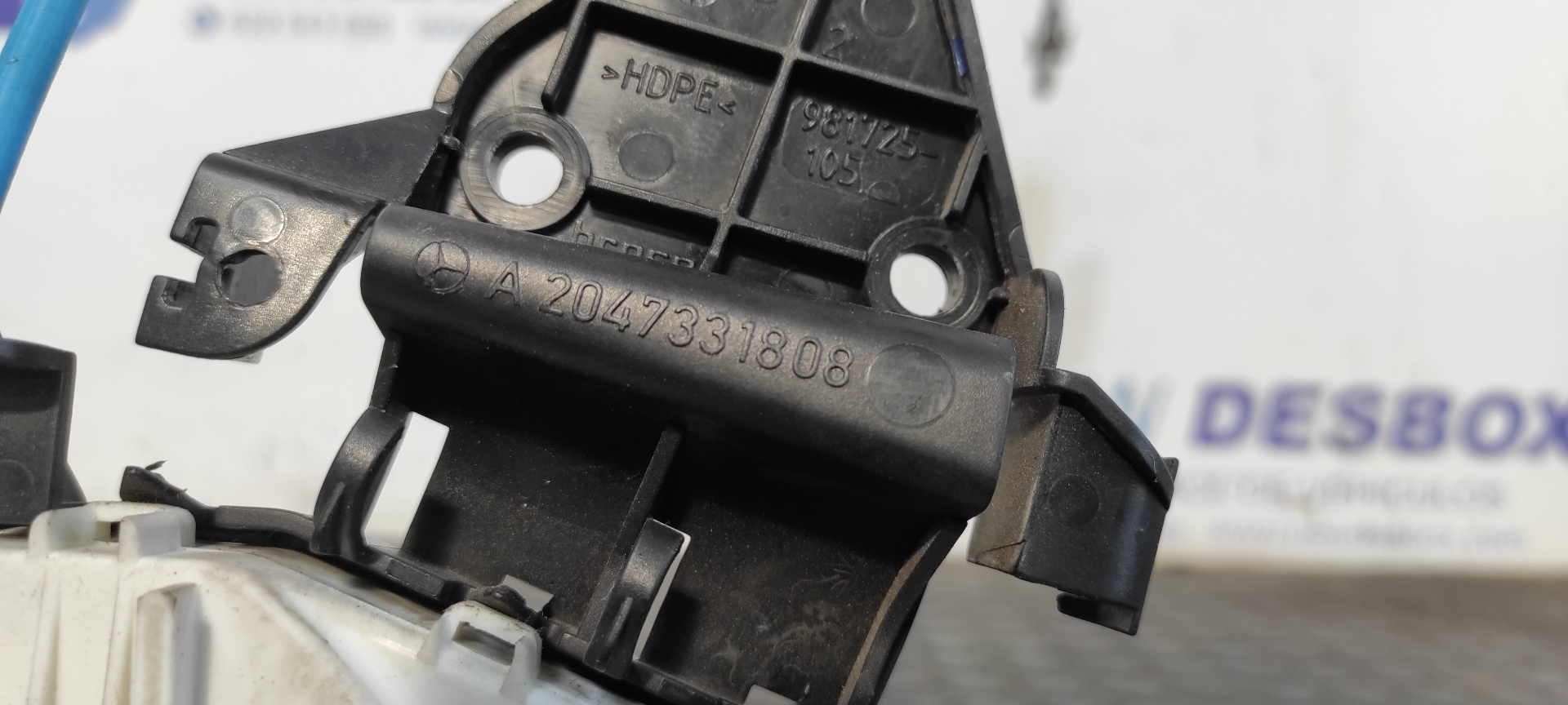 CERRADURA PUERTA TRASERA DERECHA MERCEDES-BENZ CLASE C (W204) BERLINA - vista 3