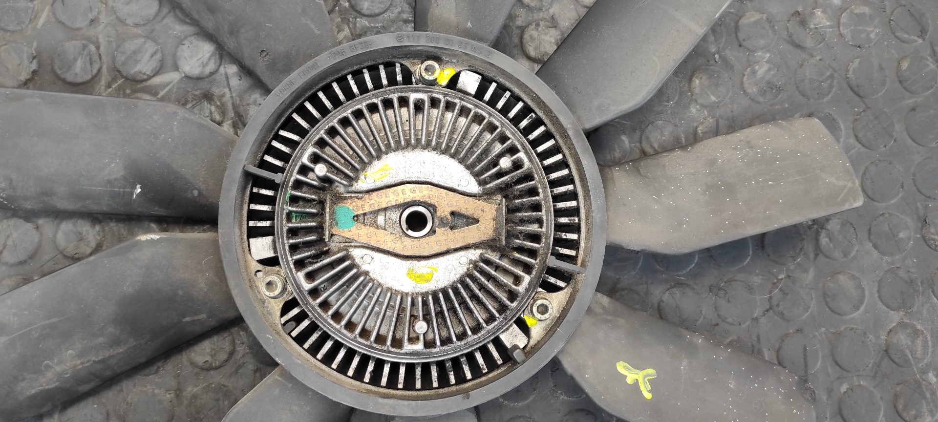 VENTILADOR VISCOSO MOTOR MERCEDES-BENZ CLASE E (W210) BERLINA DIESEL - vista 5