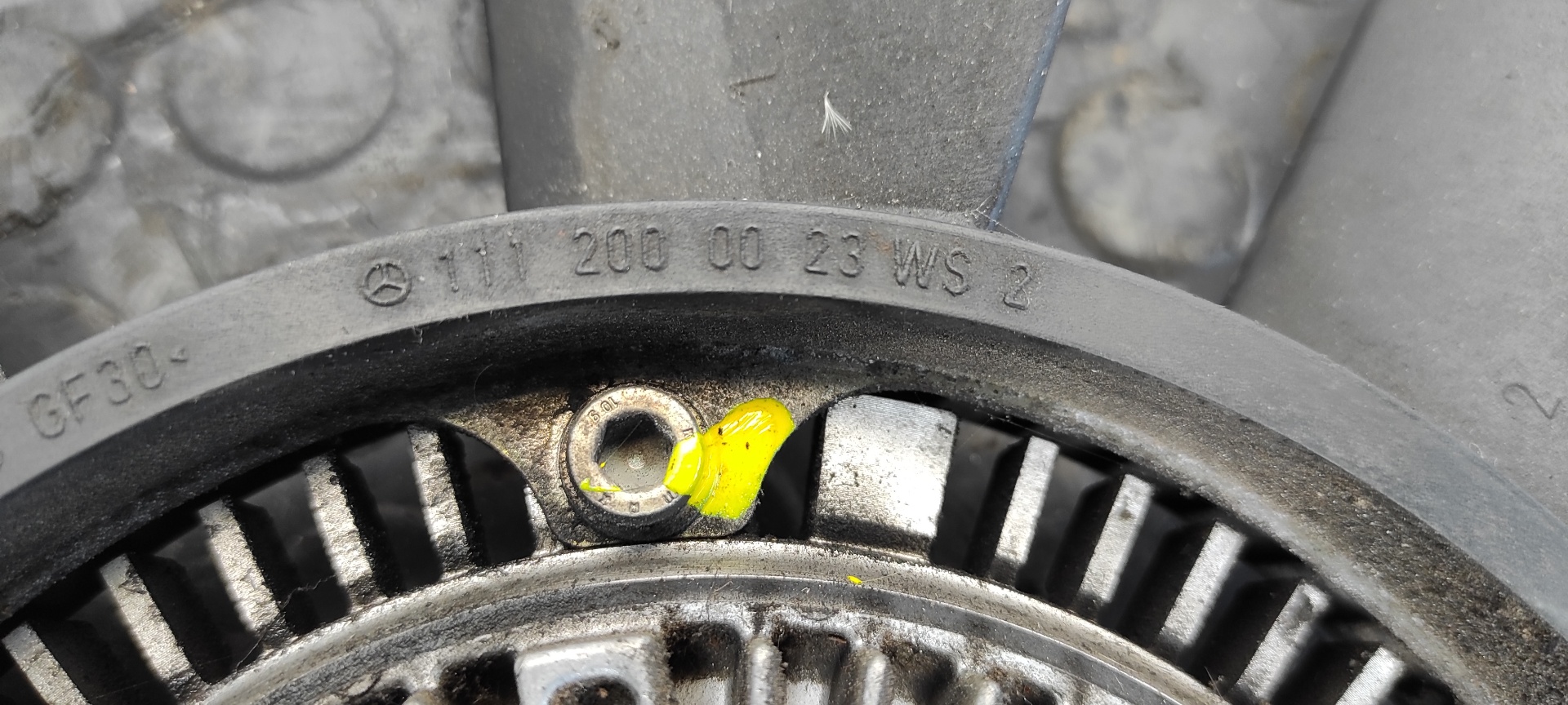 VENTILADOR VISCOSO MOTOR MERCEDES-BENZ CLASE E (W210) BERLINA DIESEL - vista 3