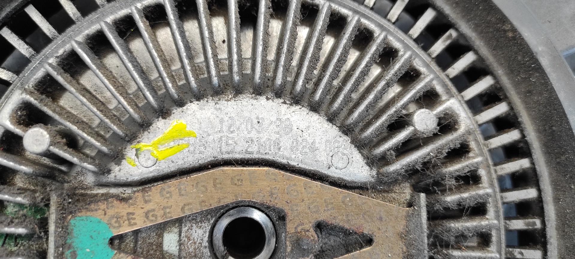 VENTILADOR VISCOSO MOTOR MERCEDES-BENZ CLASE E (W210) BERLINA DIESEL - vista 7