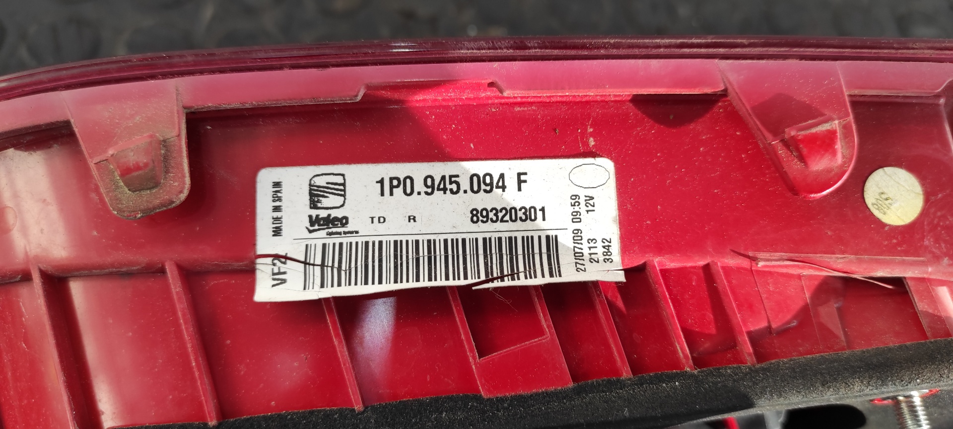 PILOTO PORTON DERECHO SEAT LEON (1P1) - vista 8