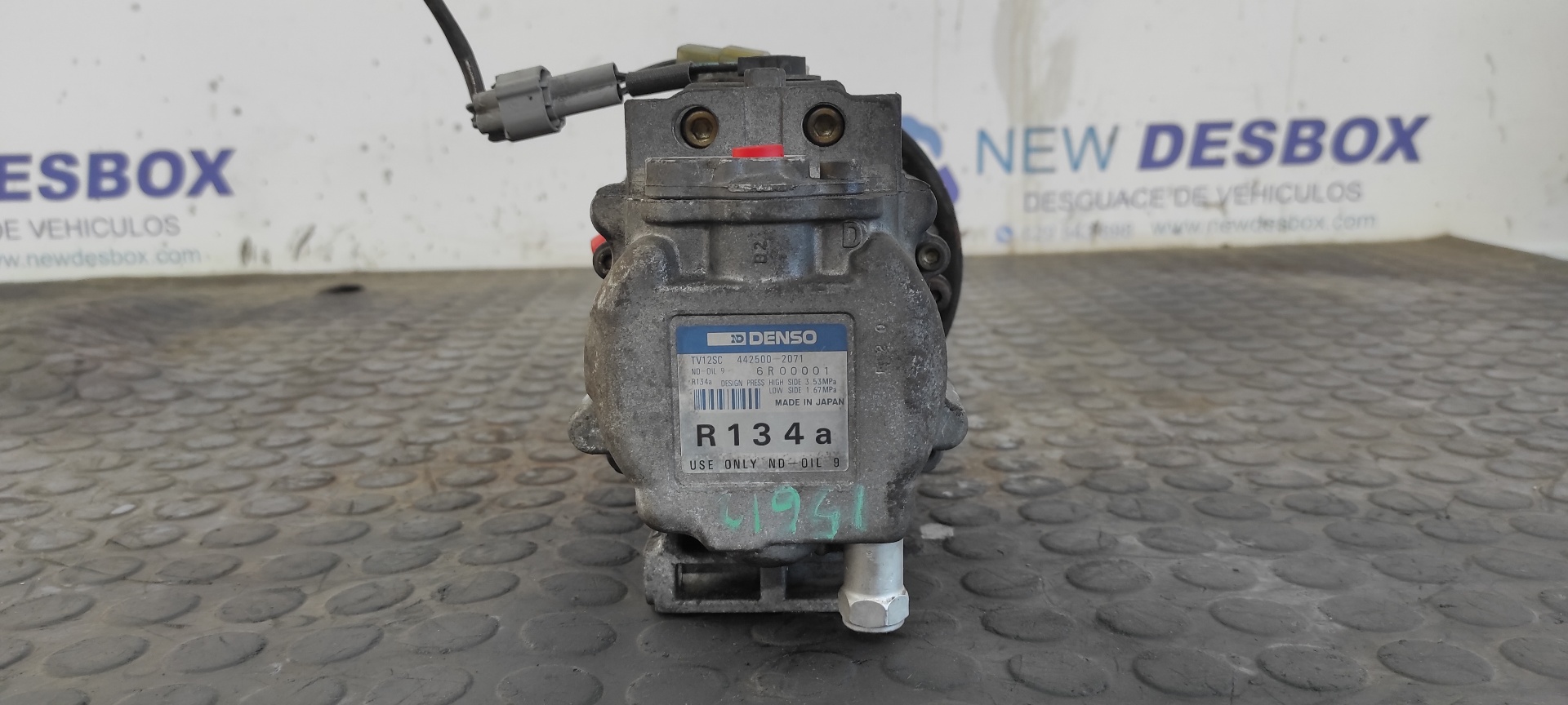 COMPRESOR AIRE ACONDICIONADO ALFA ROMEO SPIDER (163) - vista 5