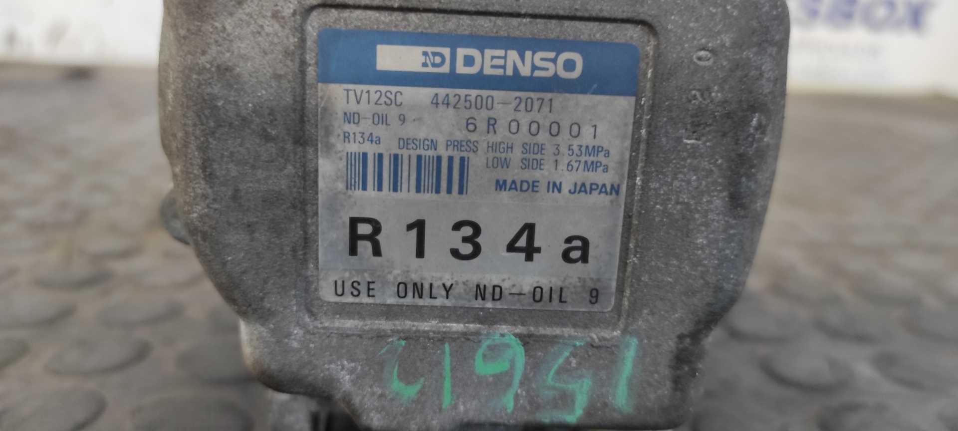 COMPRESOR AIRE ACONDICIONADO ALFA ROMEO SPIDER (163) - vista 7