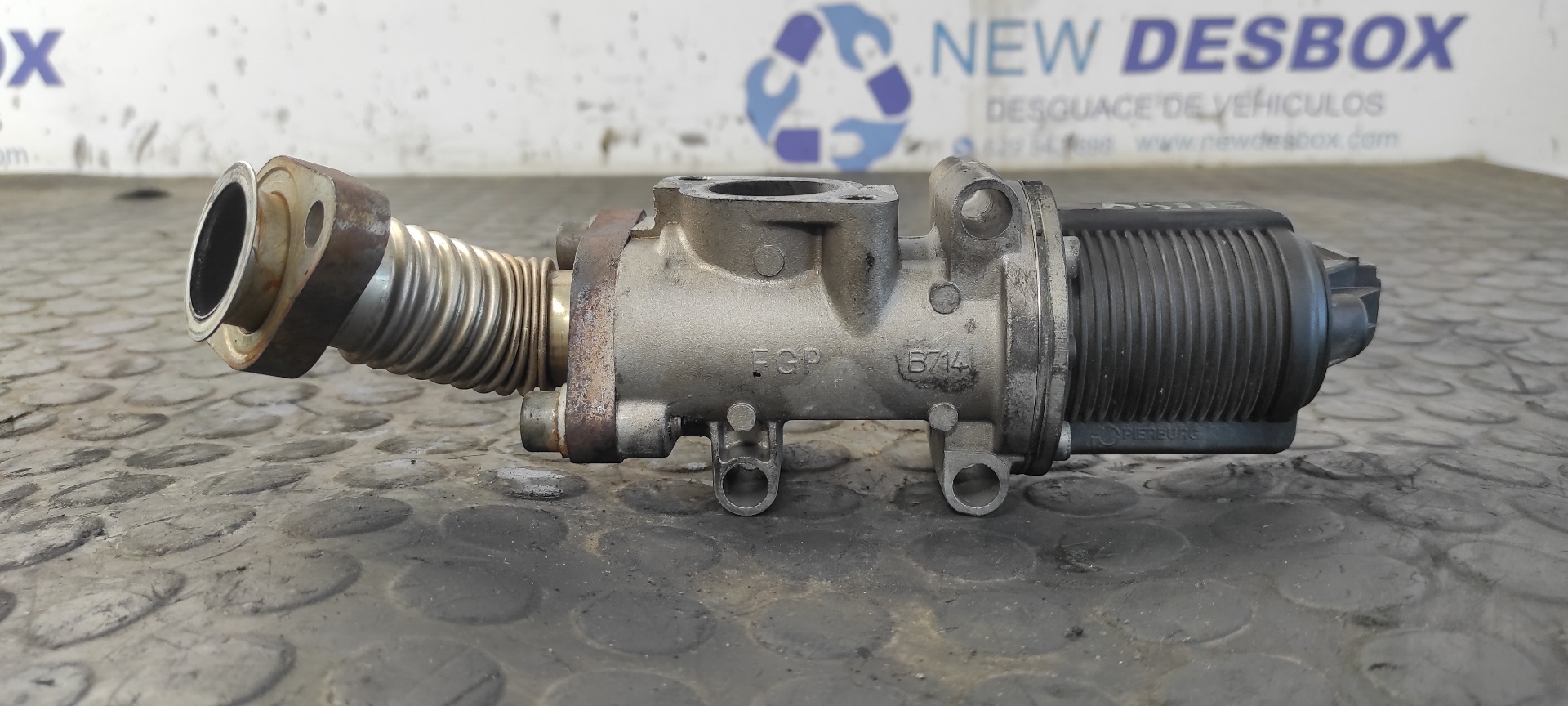 VALVULA EGR FIAT STRADA (278) - vista 3