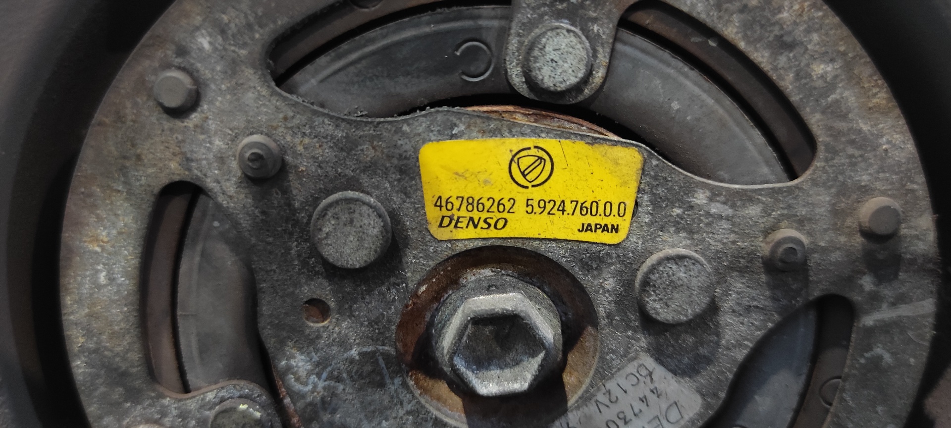 COMPRESOR AIRE ACONDICIONADO FIAT STRADA (278) - vista 2