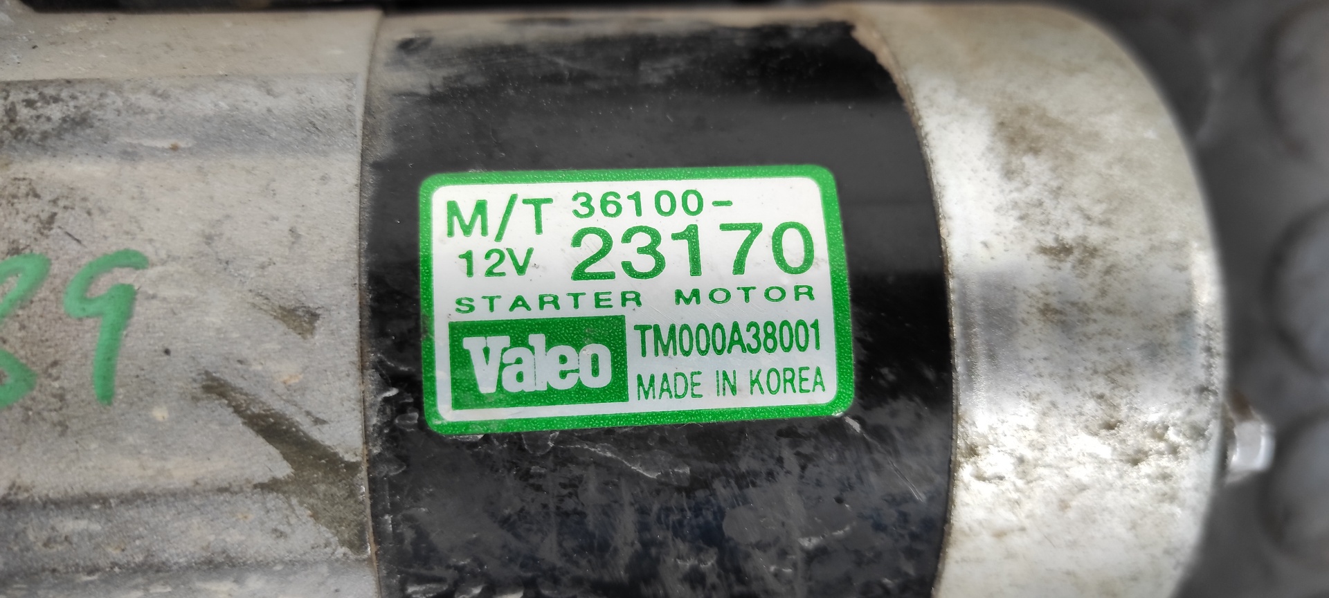 MOTOR ARRANQUE KIA SPORTAGE - vista 6