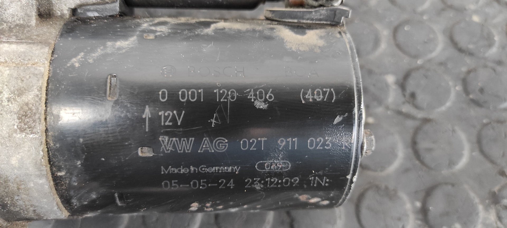 MOTOR ARRANQUE VOLKSWAGEN POLO (9N3) - vista 6