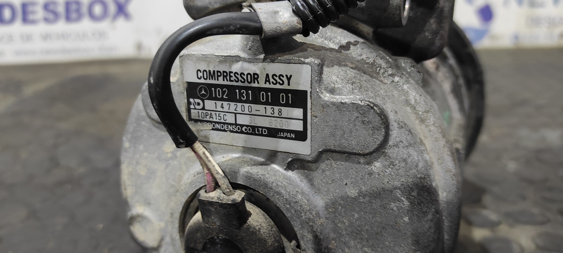 COMPRESOR AIRE ACONDICIONADO MERCEDES-BENZ CLASE E (W124) - vista 6