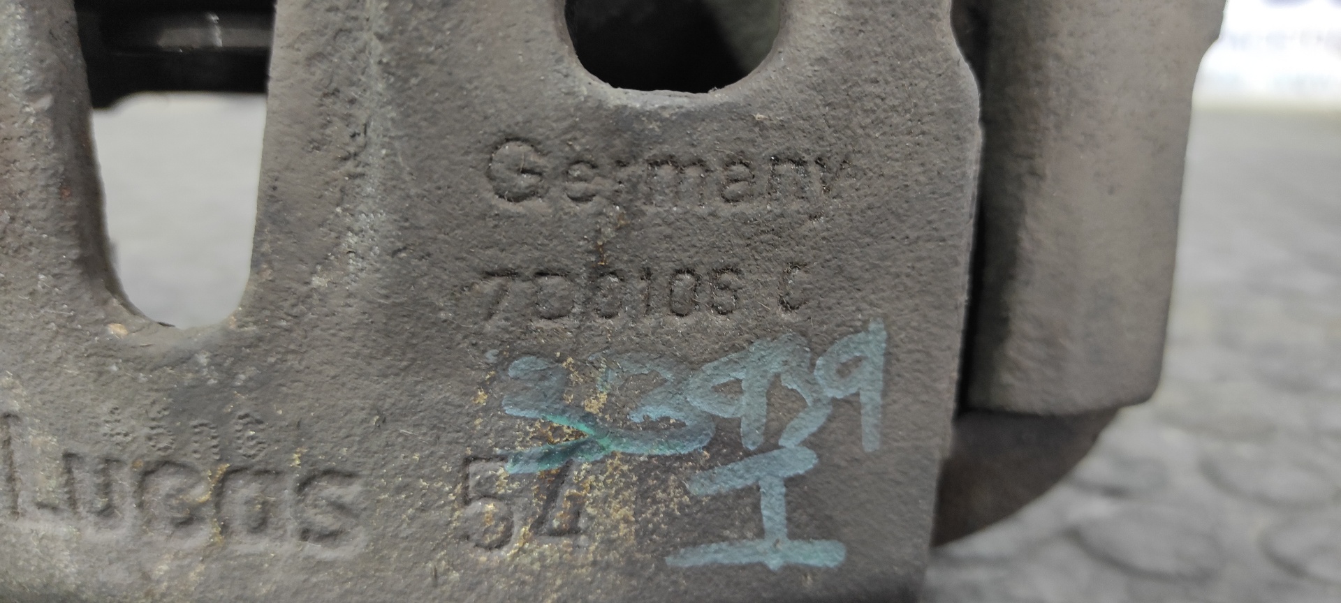 PINZA DE FRENO DELANTERA IZQUIERDA VOLKSWAGEN T4 TRANSPORTER/FURGONETA (MOD. 1991) - vista 3