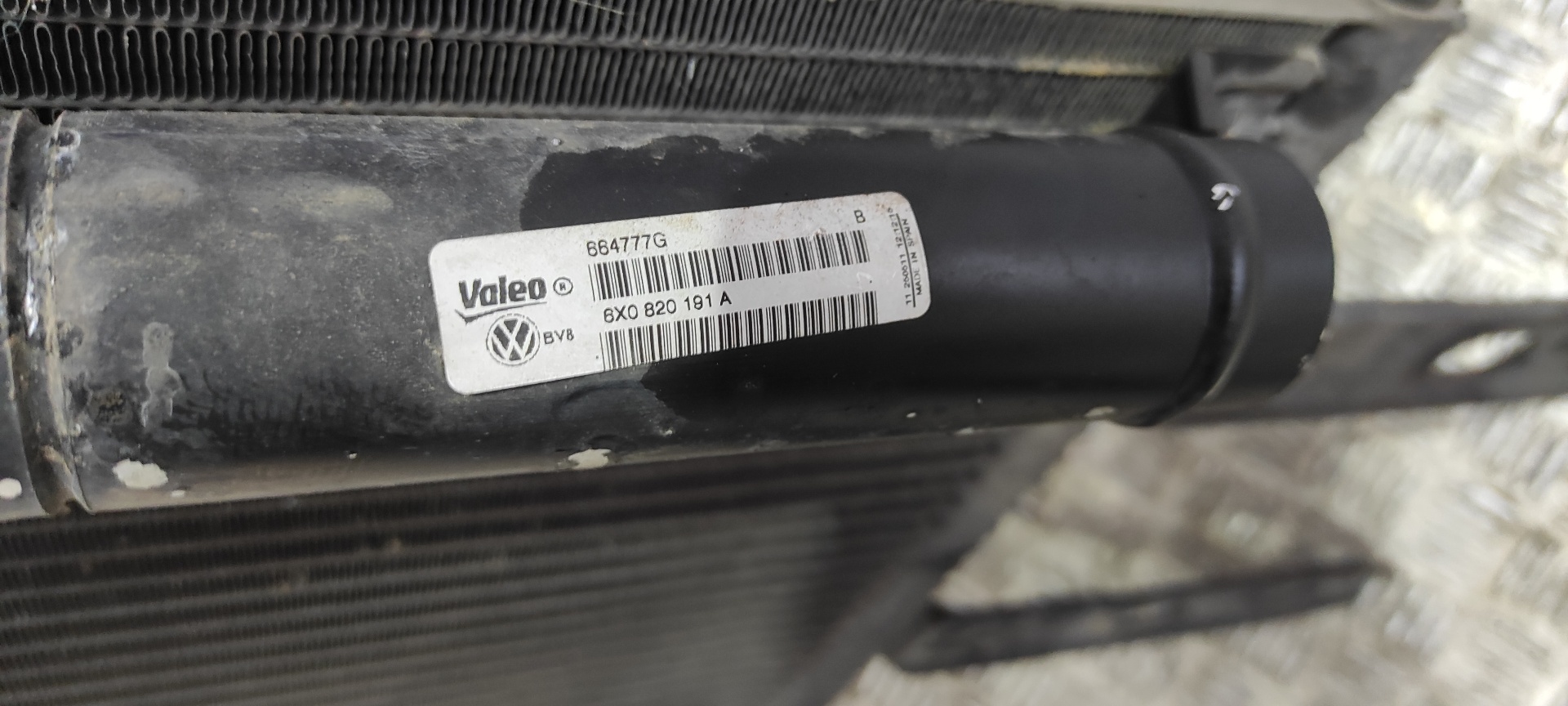 CONDENSADOR / RADIADOR  AIRE ACONDICIONADO VOLKSWAGEN POLO BERLINA (6N2) - vista 4