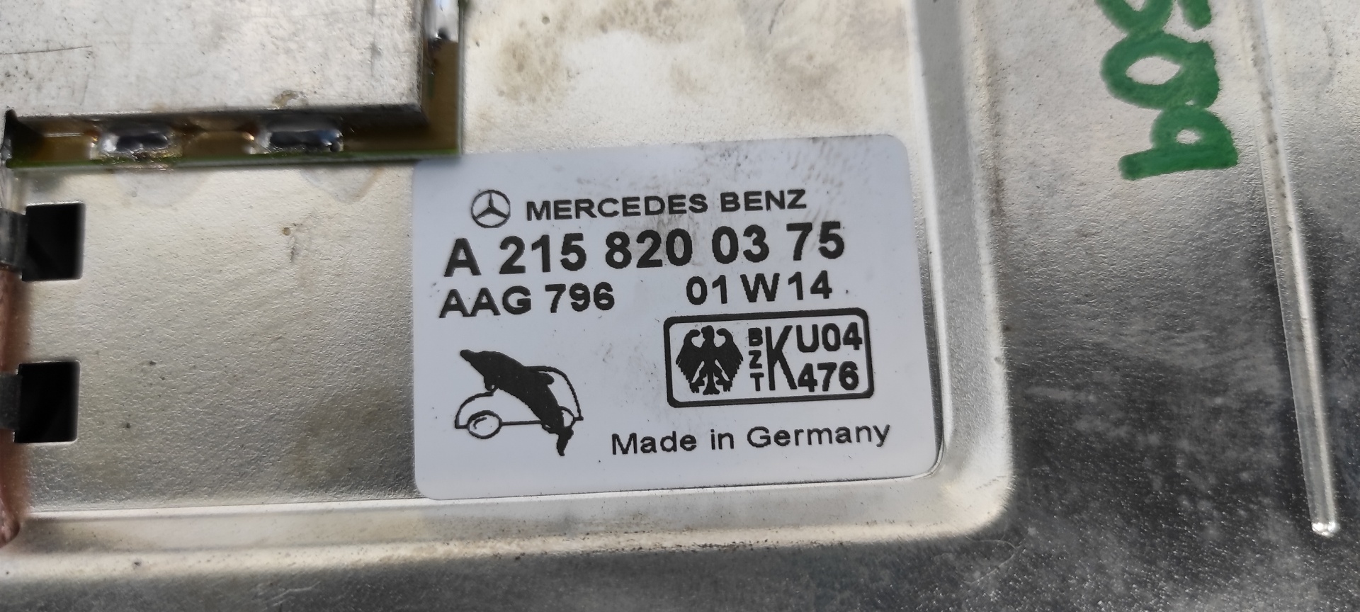 ANTENA MERCEDES-BENZ CLASE CL (W215) COUPE - vista 4