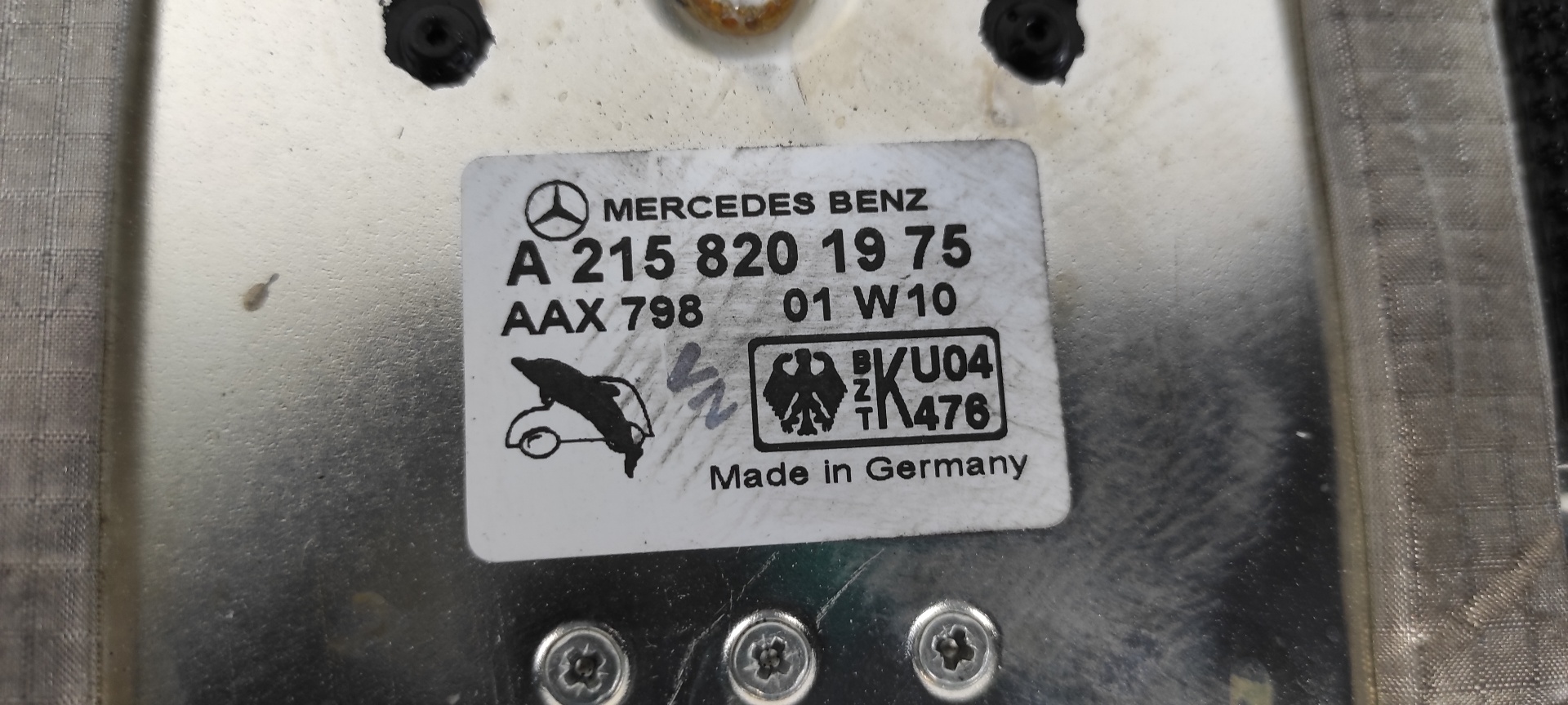 ANTENA MERCEDES-BENZ CLASE CL (W215) COUPE - vista 2