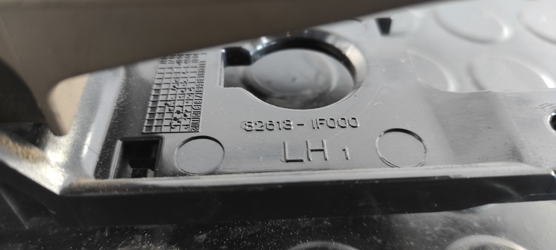 MANETA INTERIOR TRASERA IZQUIERDA KIA SPORTAGE - vista 2