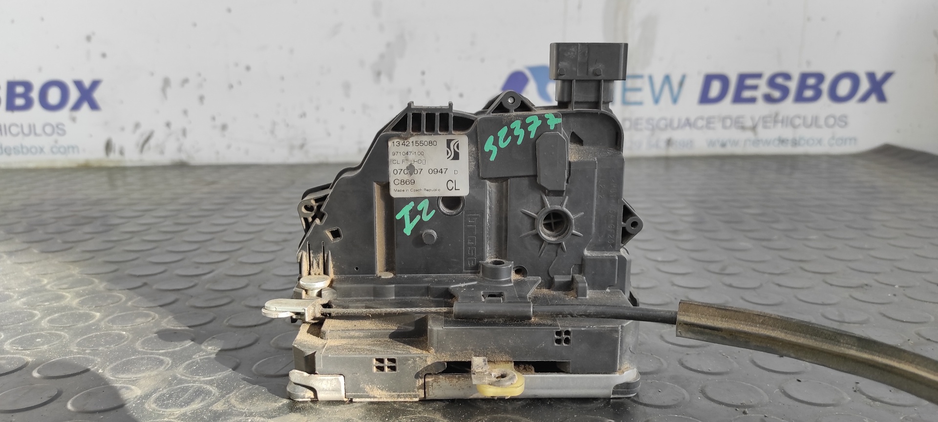 CERRADURA PUERTA DELANTERA IZQUIERDA CITROEN JUMPER CAJA ABIERTA (06.2006 =>)