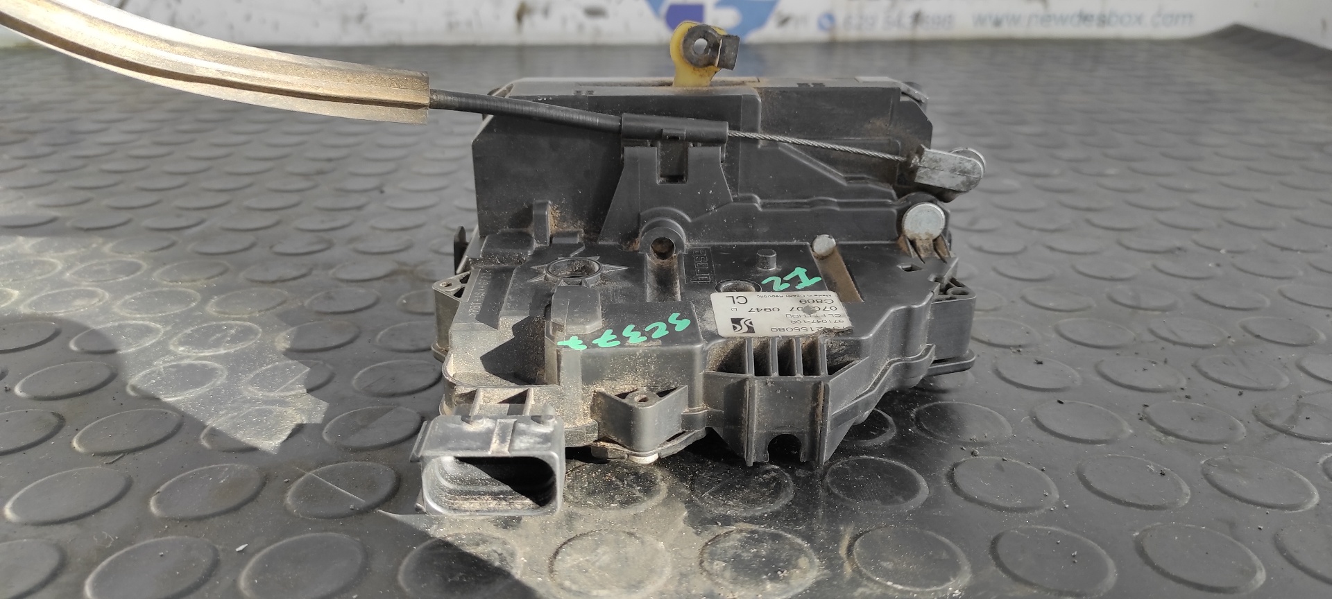 CERRADURA PUERTA DELANTERA IZQUIERDA CITROEN JUMPER CAJA ABIERTA (06.2006 =>) - vista 2