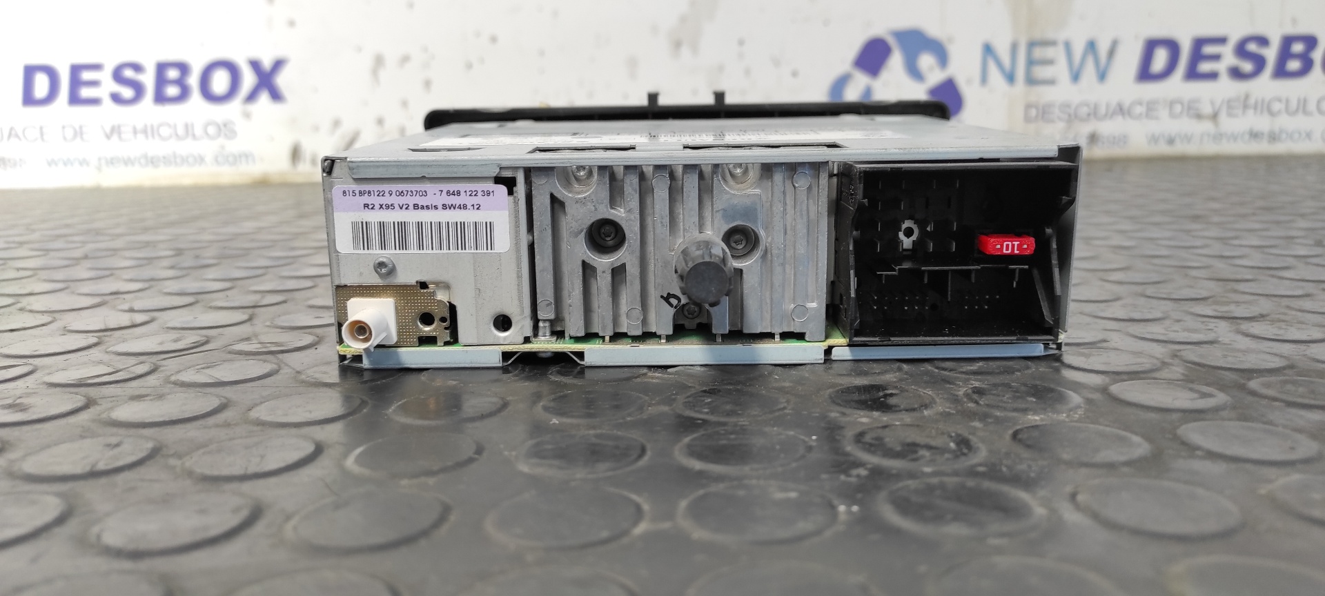 SISTEMA AUDIO / RADIO CD RENAULT MEGANE III BERLINA 5 P - vista 5