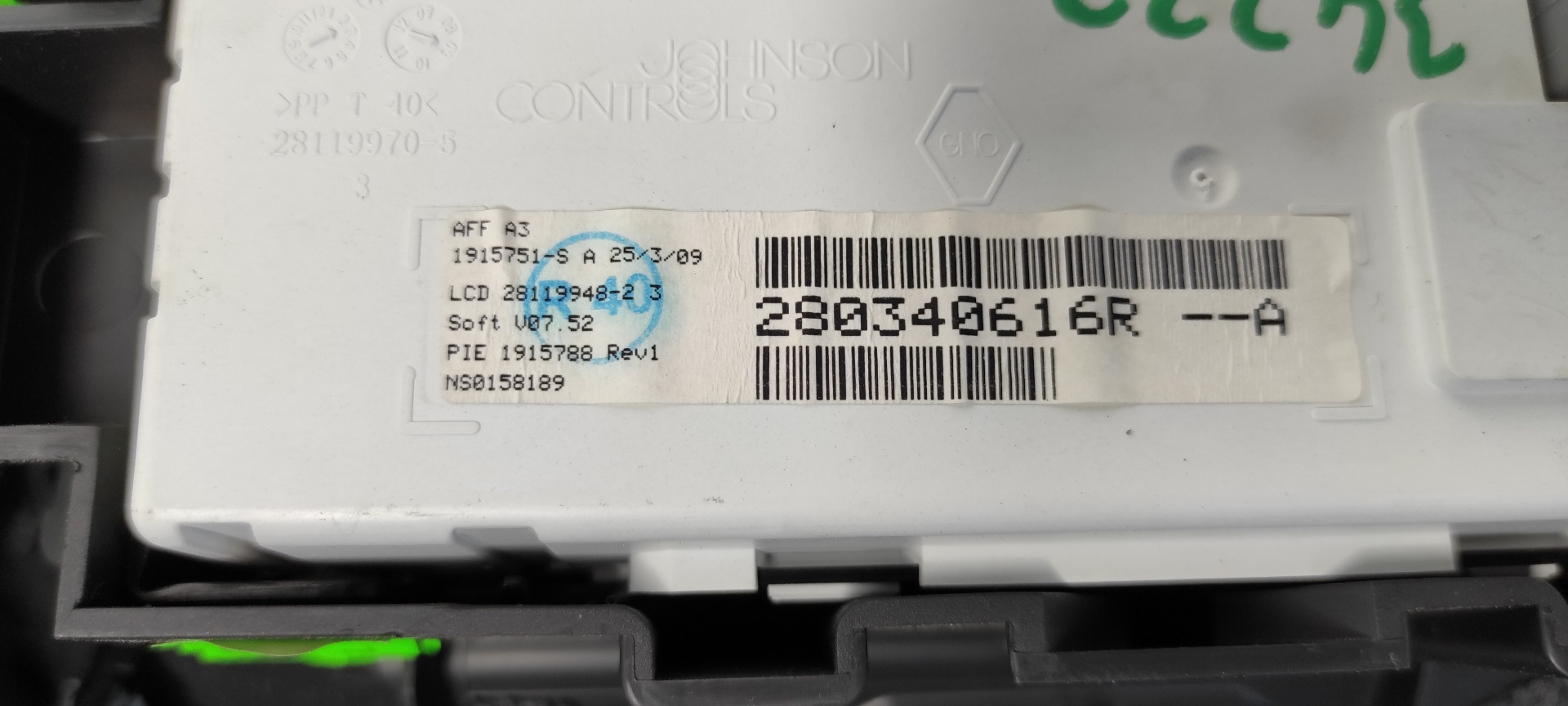 PANTALLA MULTIFUNCION RENAULT MEGANE III BERLINA 5 P - vista 6