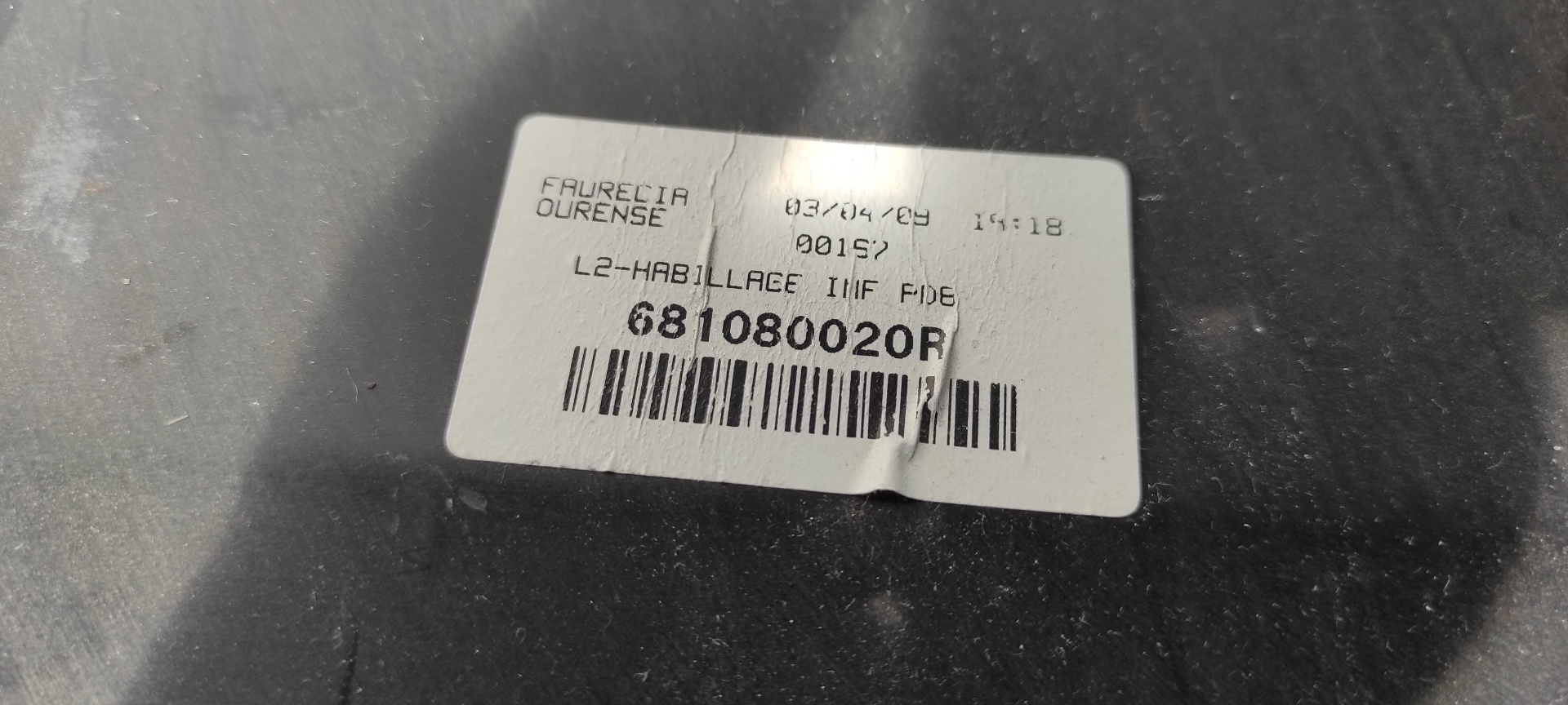 GUANTERA RENAULT MEGANE III BERLINA 5 P - vista 3