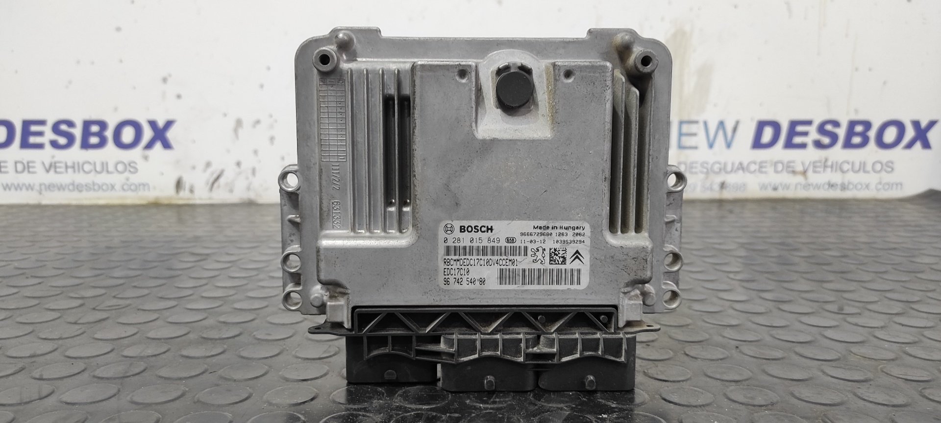 CENTRALITA MOTOR UCE PEUGEOT 207