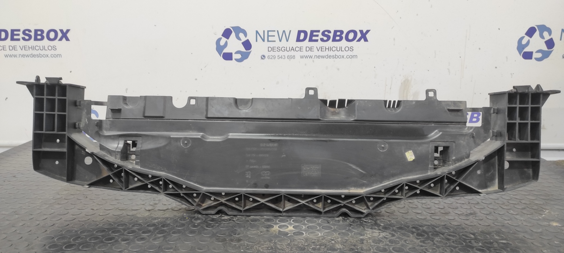 REFUERZO PARAGOLPES DELANTERO PEUGEOT 207