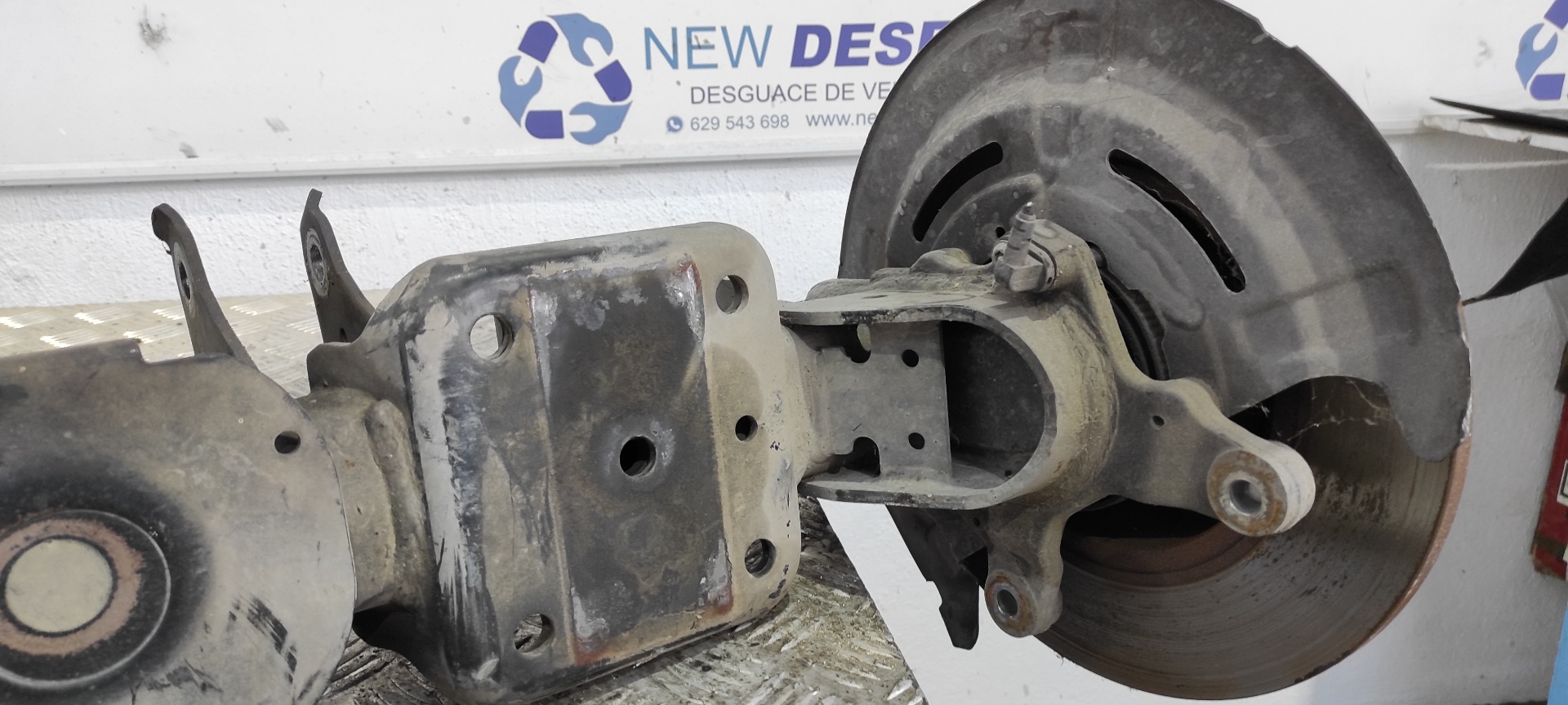 PUENTE TRASERO OPEL MOVANO B KASTEN/COMBI - vista 6