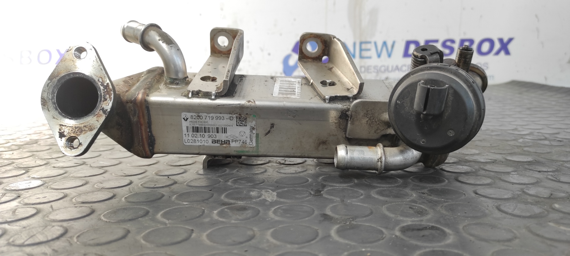 ENFRIADOR EGR OPEL MOVANO B KASTEN/COMBI - vista 2