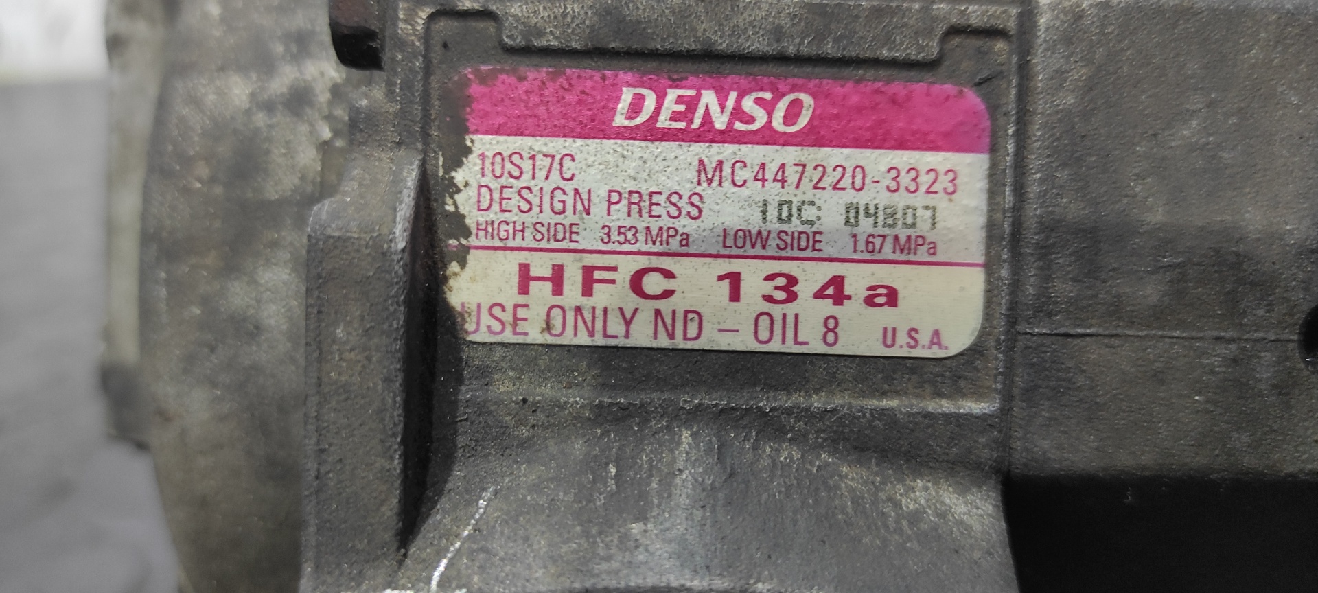 COMPRESOR AIRE ACONDICIONADO BMW X5 (E53) - vista 6