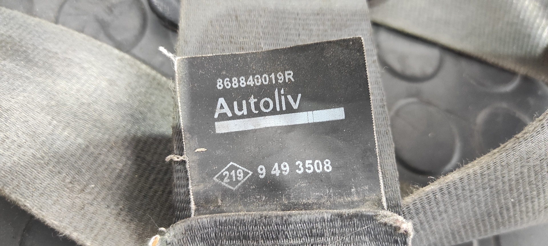 CINTURON DELANTERO DERECHO OPEL MOVANO B KASTEN/COMBI - vista 5