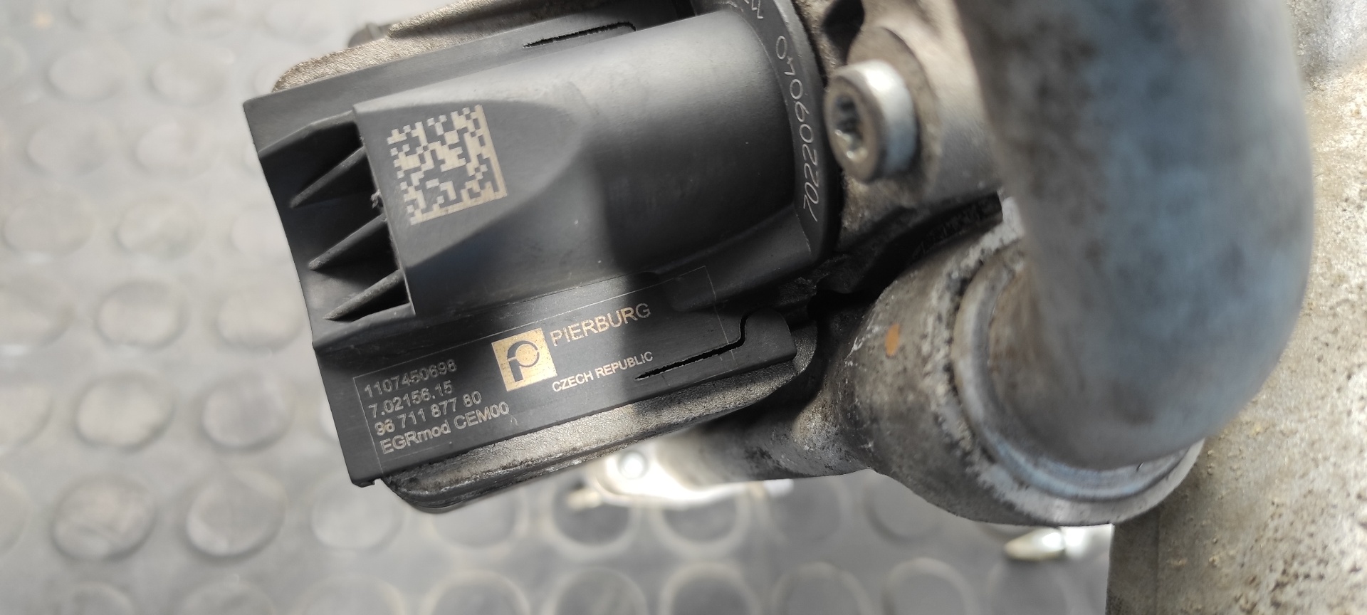 VALVULA EGR PEUGEOT 207 - vista 4