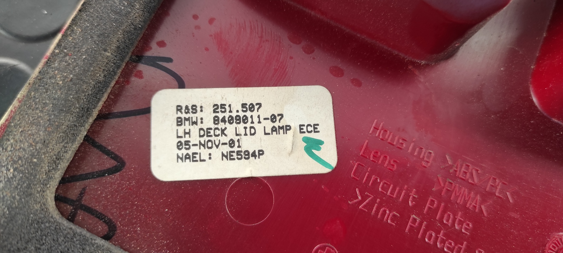 PILOTO PORTON IZQUIERDO BMW X5 (E53) - vista 6