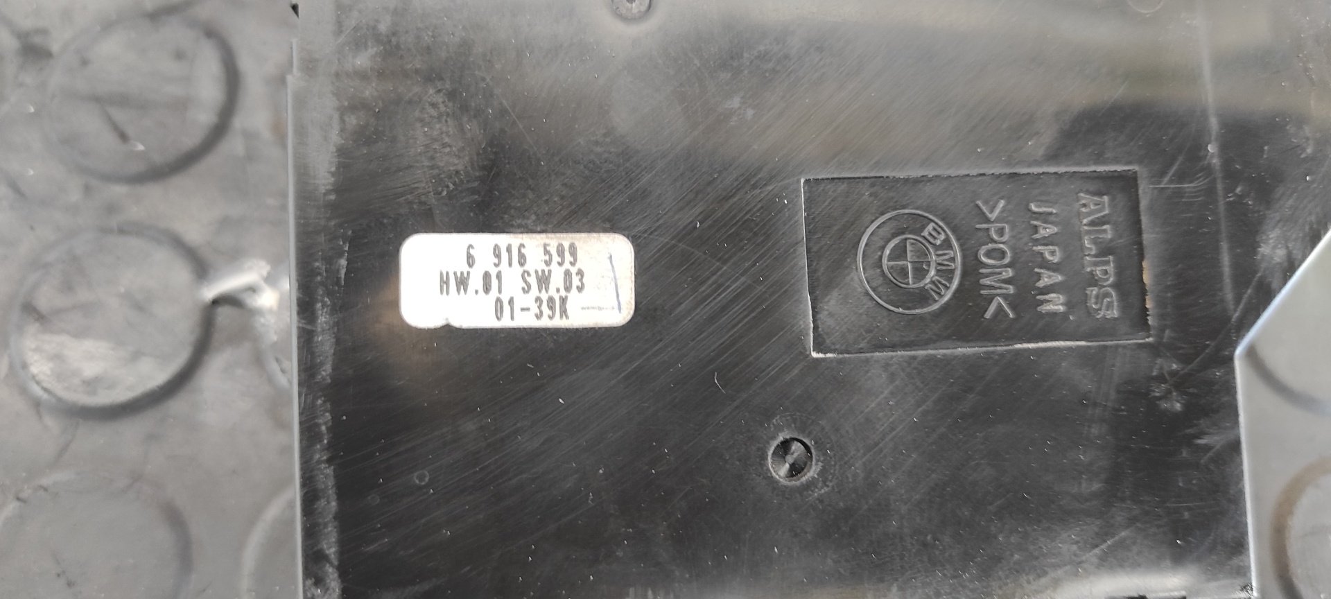 MANDO ELEVALUNAS DELANTERO IZQUIERDO BMW X5 (E53) - vista 6