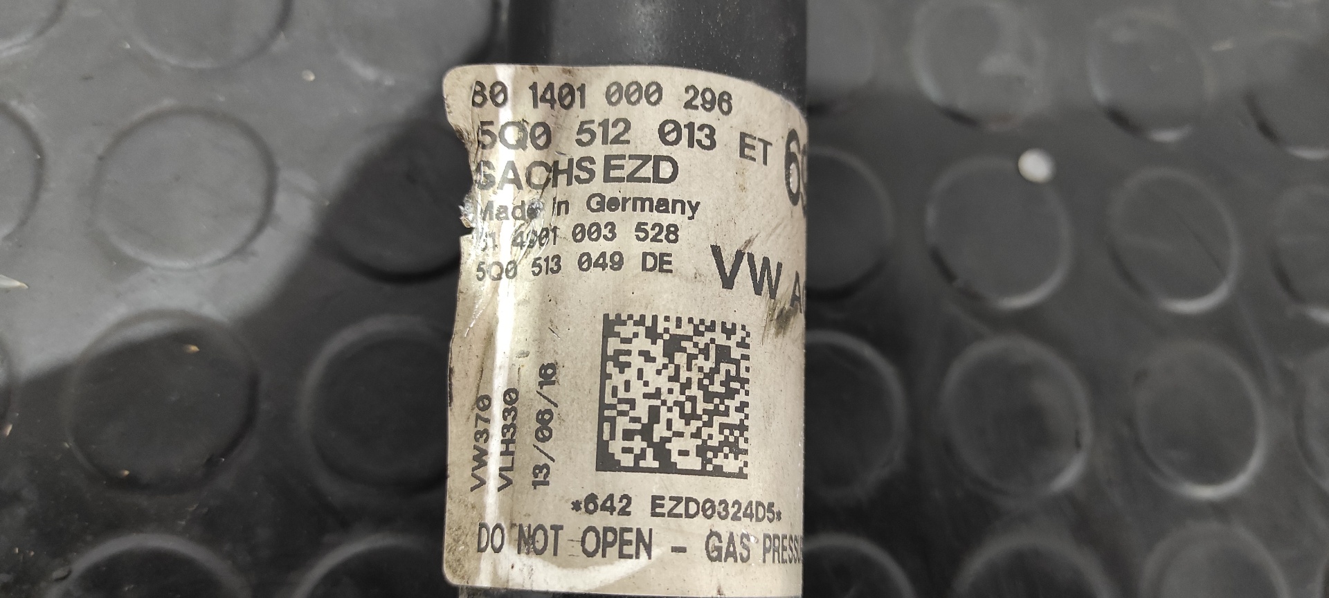 AMORTIGUADOR TRASERO IZQUIERDO VOLKSWAGEN GOLF VII LIM. (5G1) - vista 5