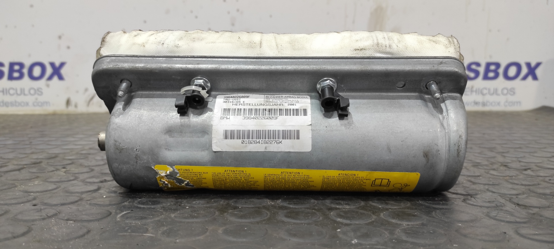 AIRBAG DELANTERO DERECHO BMW X5 (E53)