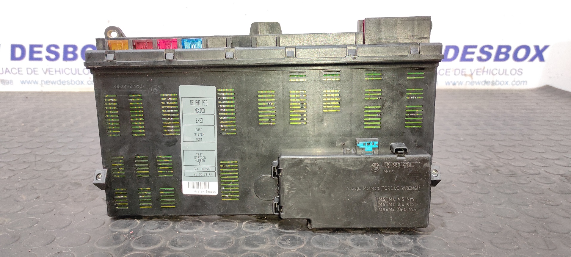 CAJA RELES / FUSIBLES BMW X5 (E53) - vista 7