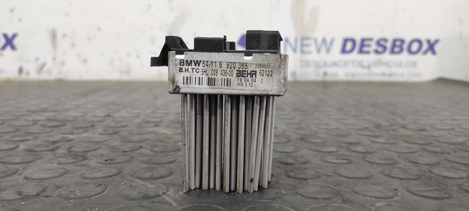 RESISTENCIA CALEFACCION BMW X5 (E53)