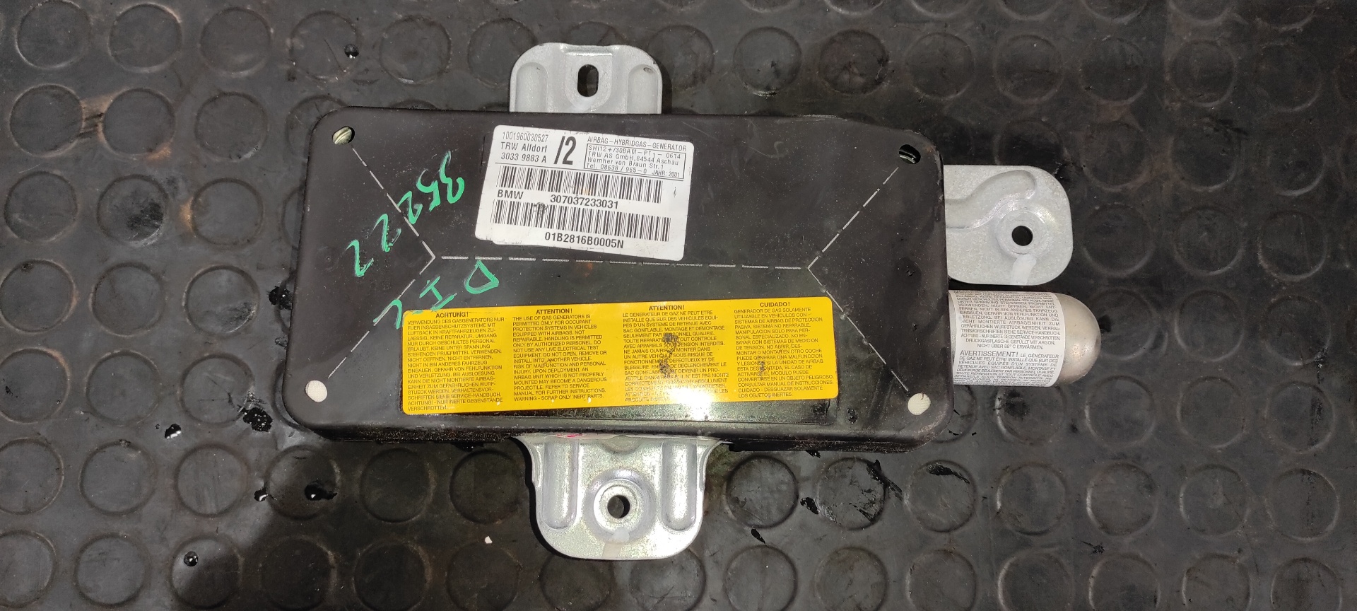 AIRBAG LATERAL DELANTERO IZQUIERDO BMW X5 (E53)