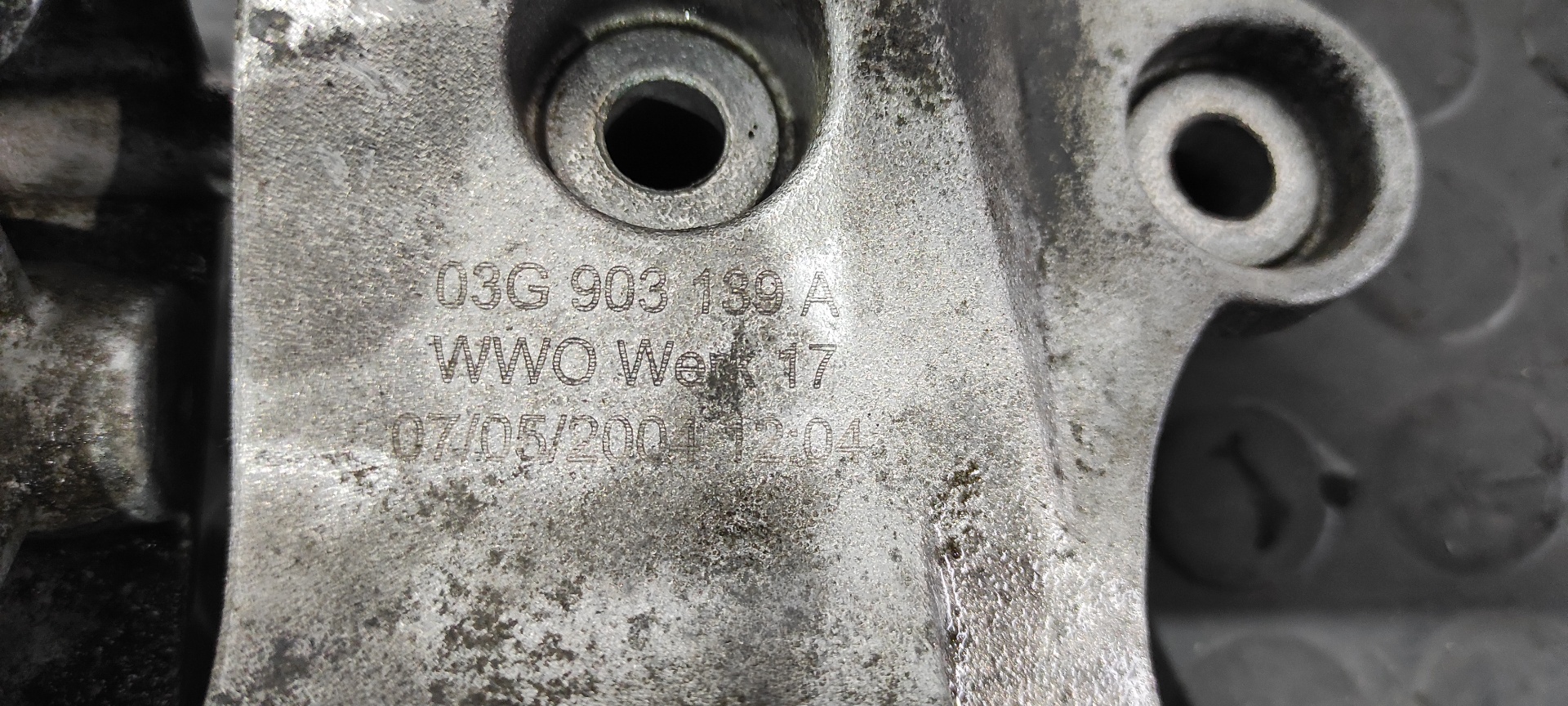 SOPORTE MOTOR VOLKSWAGEN GOLF V BERLINA (1K1) - vista 8