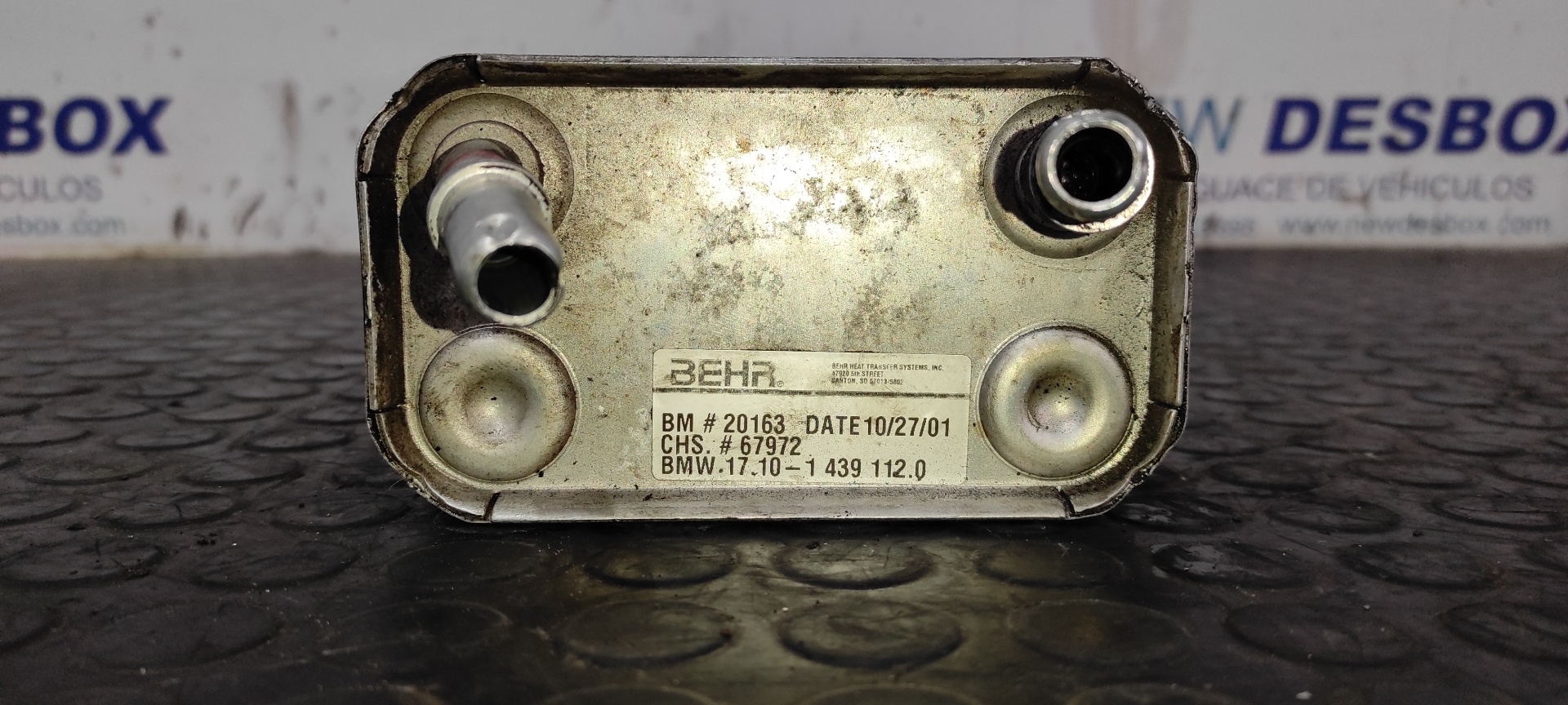 ENFRIADOR ACEITE MOTOR BMW X5 (E53)